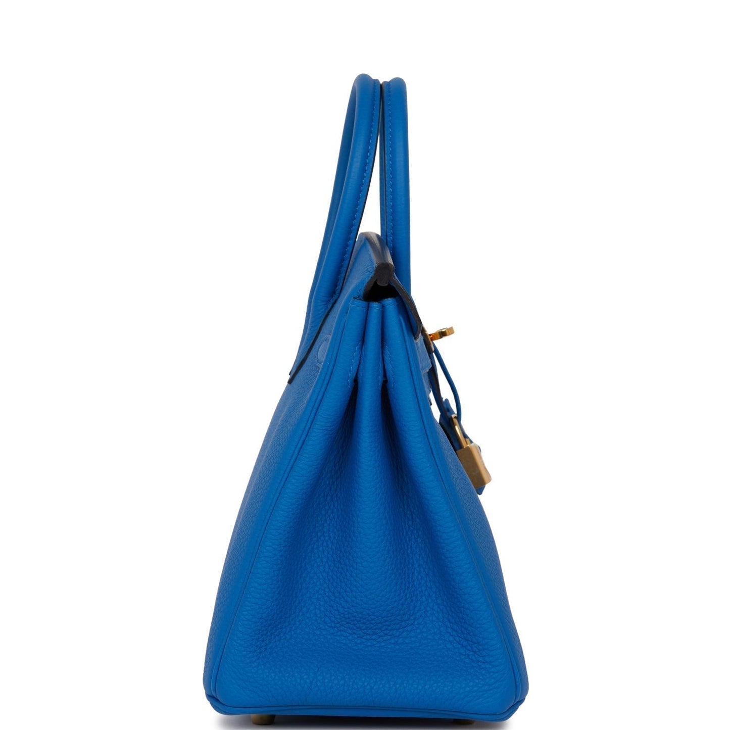 Hermes Birkin Bleu Zellige Togo Hardware Handbag Gold Travel Bag