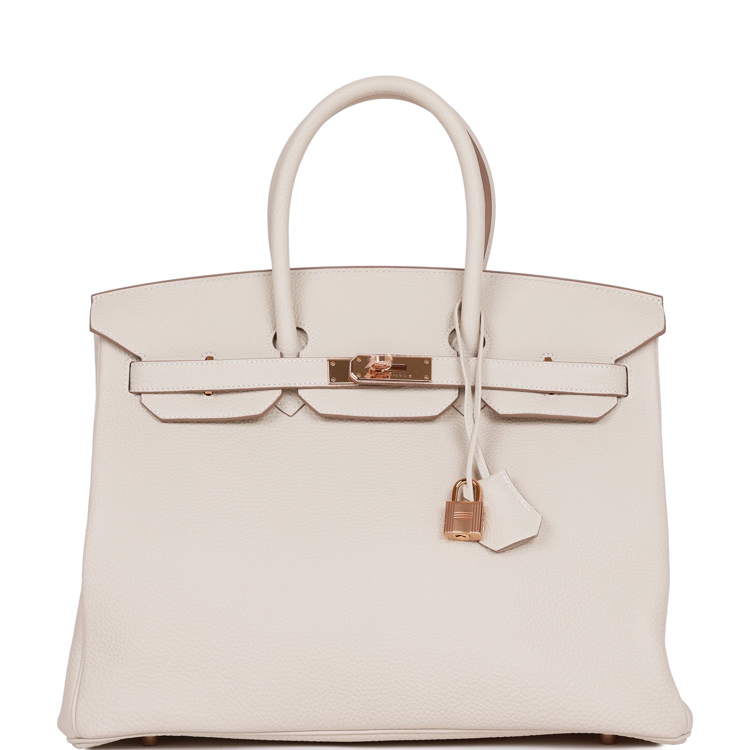 Hermes Birkin Craie Togo Rose Hardware Handbag Gold Travel Bag Payment 1