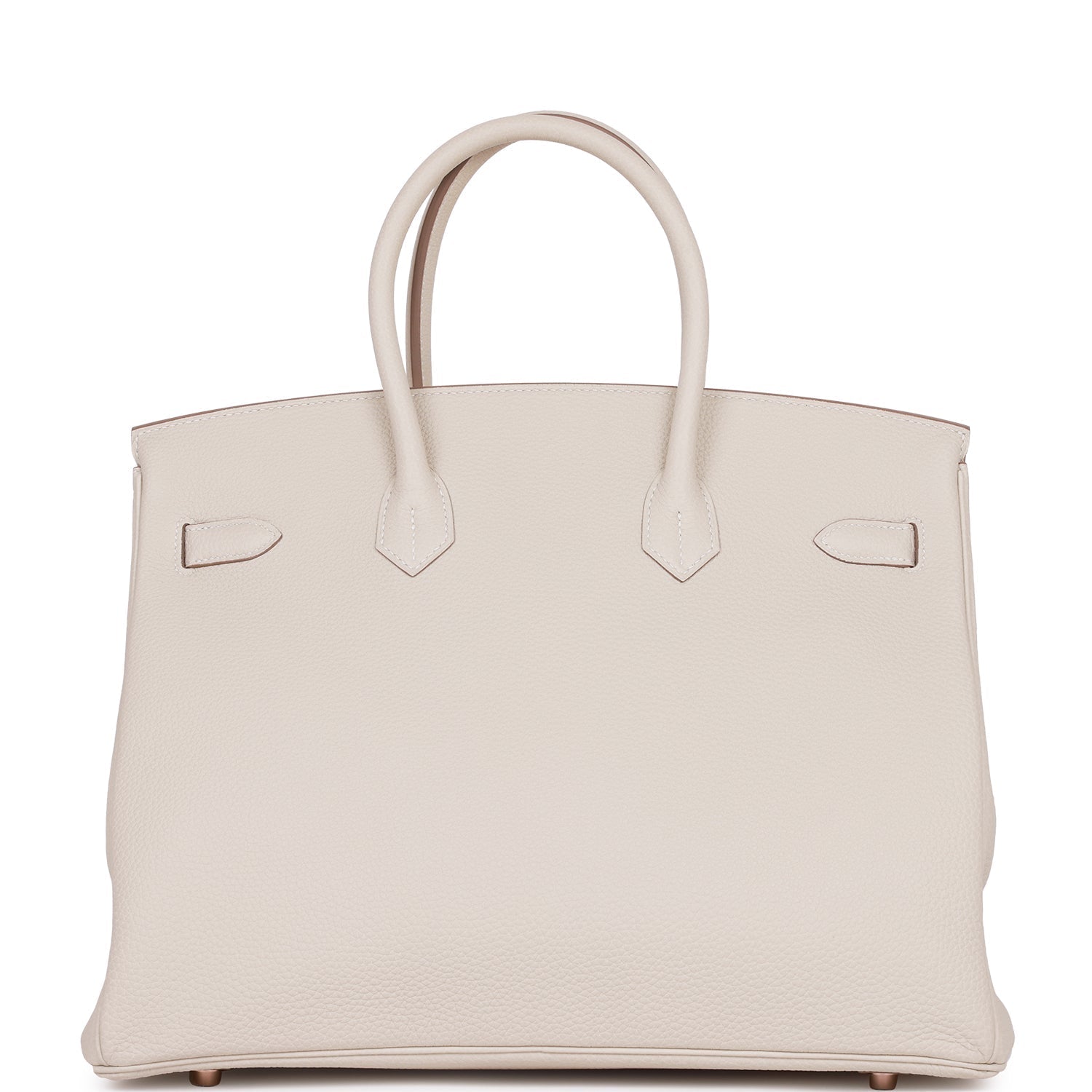 Hermes Birkin Craie Togo Rose Hardware Handbag Gold Travel Bag Of 3 2