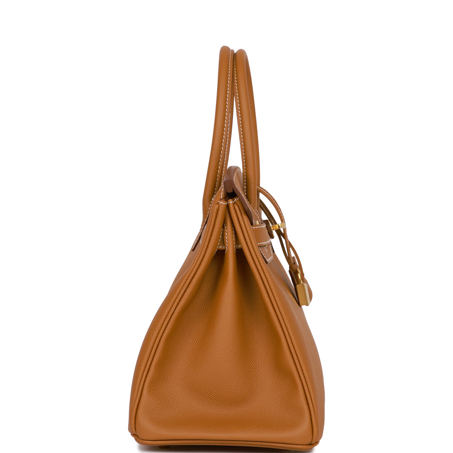 Hermes Birkin Epsom Hardware Handbag Gold Travel Bag