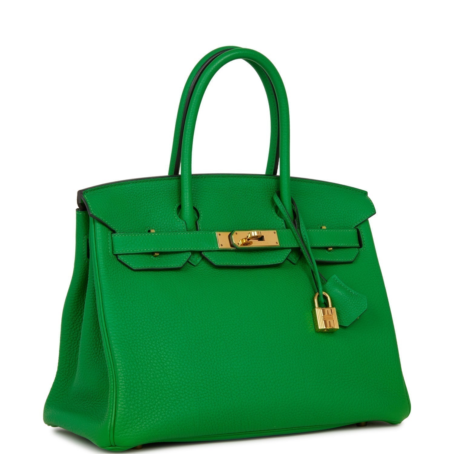 Hermes Birkin Bambou Togo Hardware Handbag Gold Travel Bag