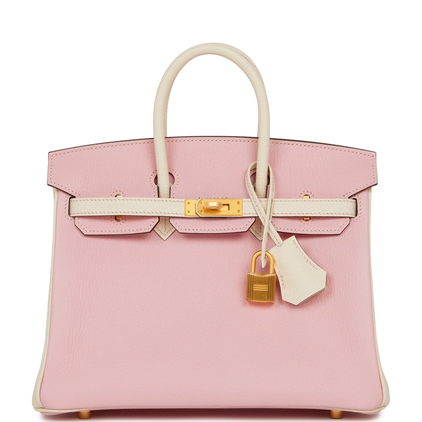 Hermes Special Order Hss Birkin Rose Sakura And Gold Travel Bag Gold Hardware