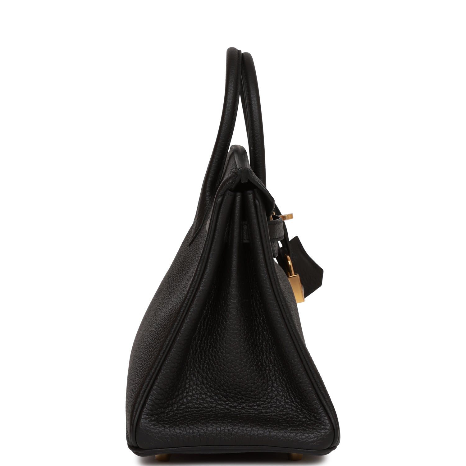 Hermes Birkin Togo Hardware Handbag Black Gold Travel Bag 47