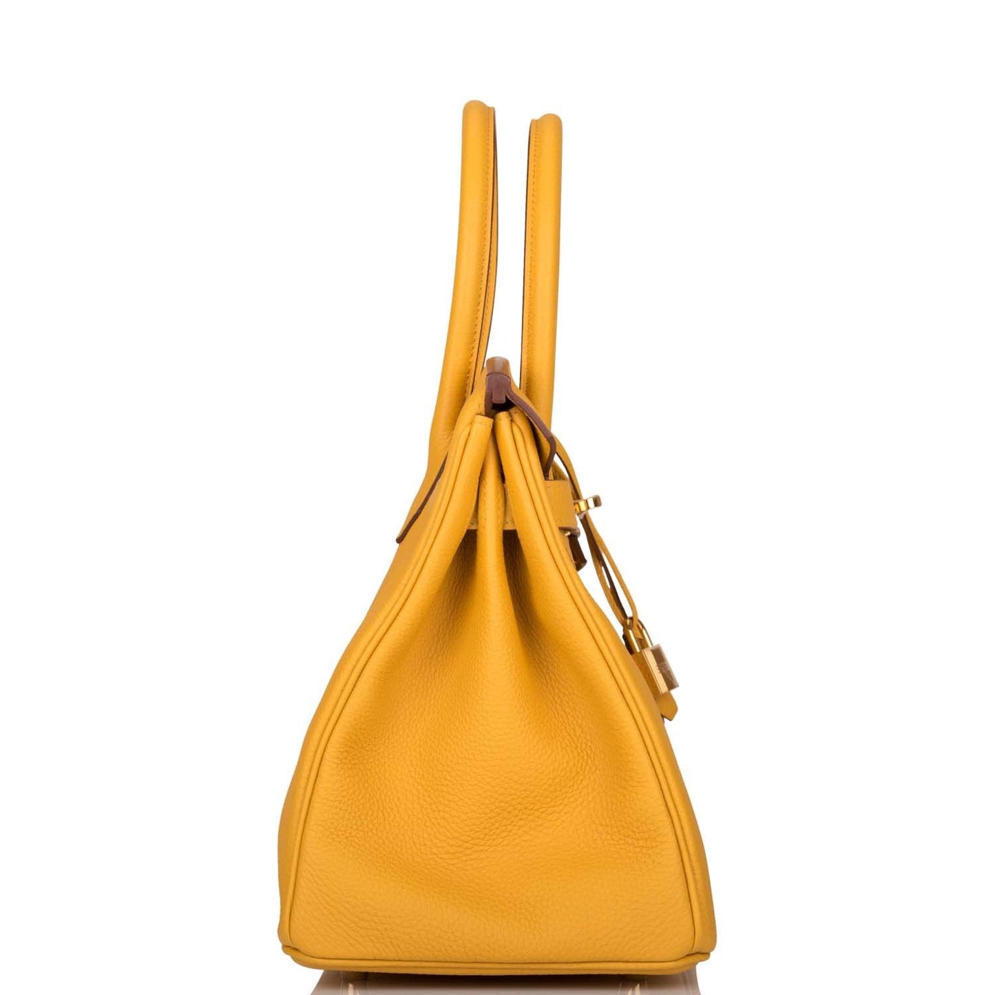 Hermes Birkin Jaune Ambre Togo Hardware Handbag Gold Travel Bag Hardware 1
