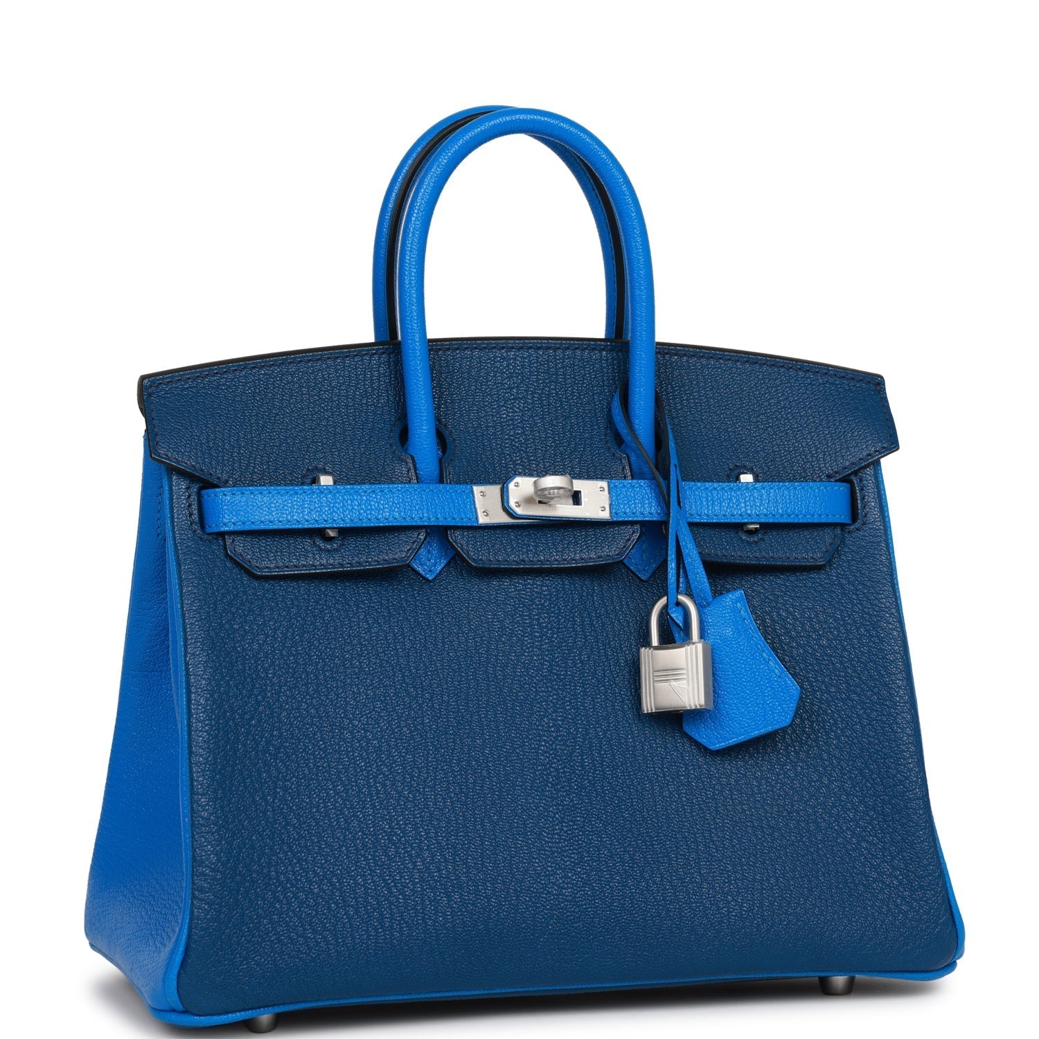 Hermes Special Order Hss Birkin Bleu Hydra And Bleu Travel Bag