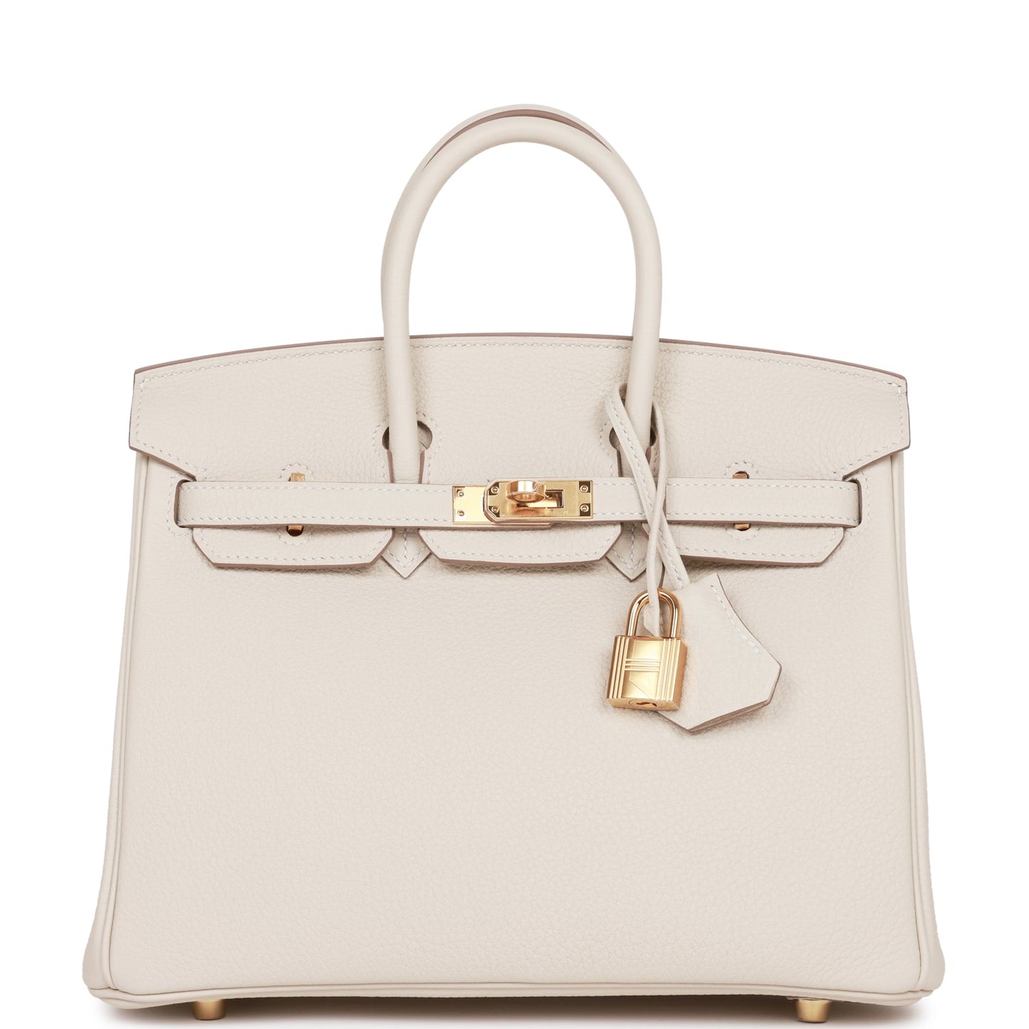 Hermes Birkin Craie Togo Hardware Handbag Gold Travel Bag