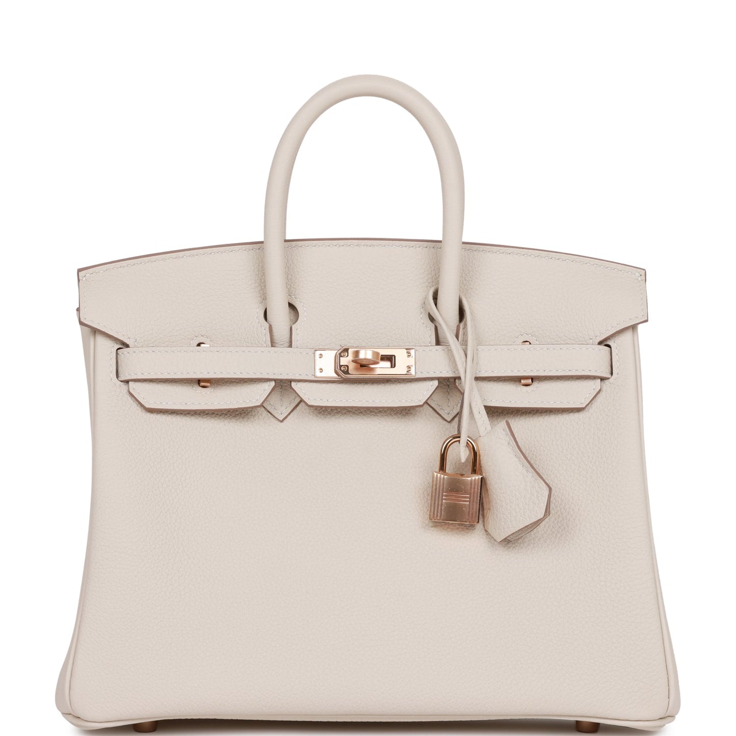 Hermes Birkin Craie Togo Rose Hardware Handbag Gold Travel Bag Hardware 5