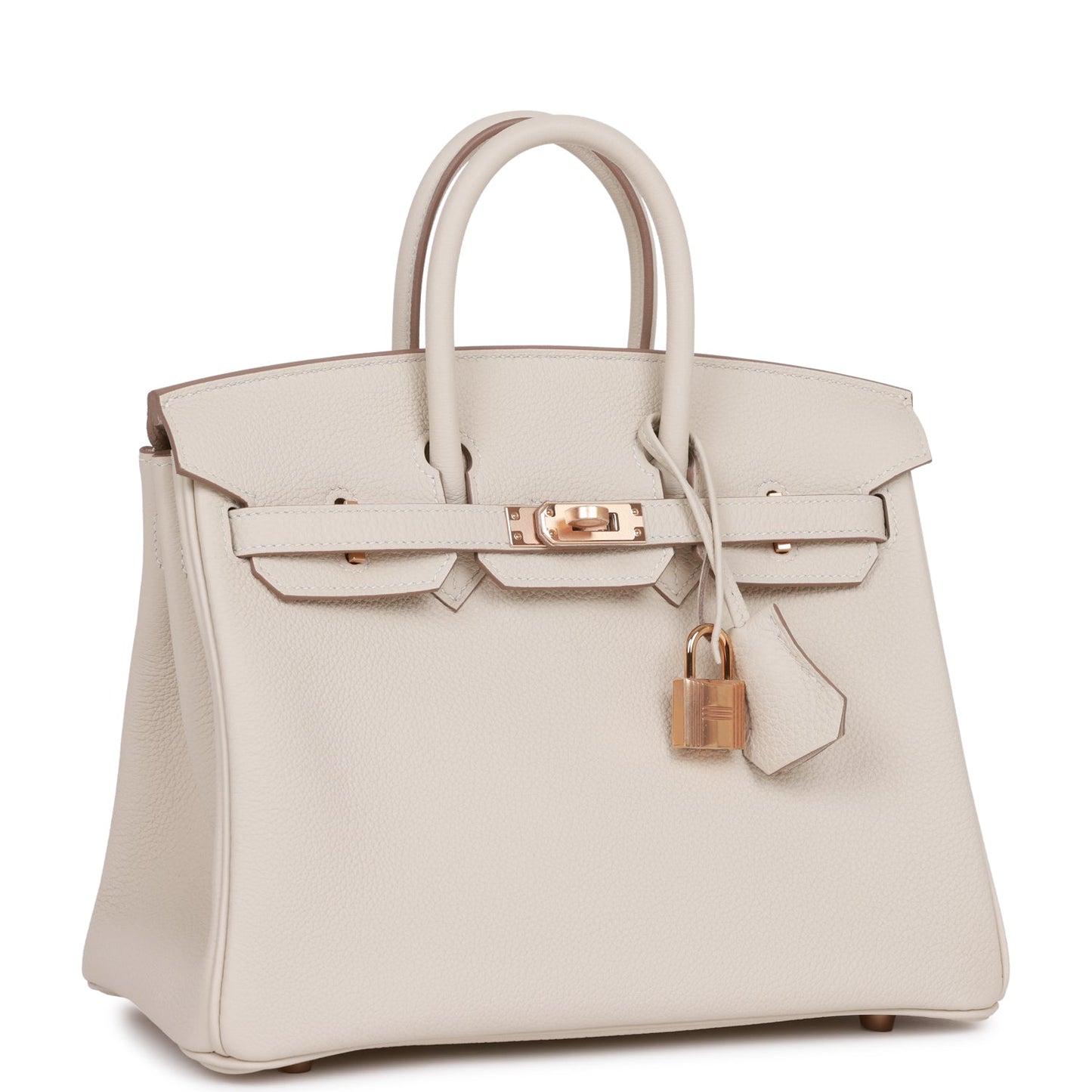 Hermes Birkin Craie Togo Rose Hardware Handbag Gold Travel Bag Hardware 5