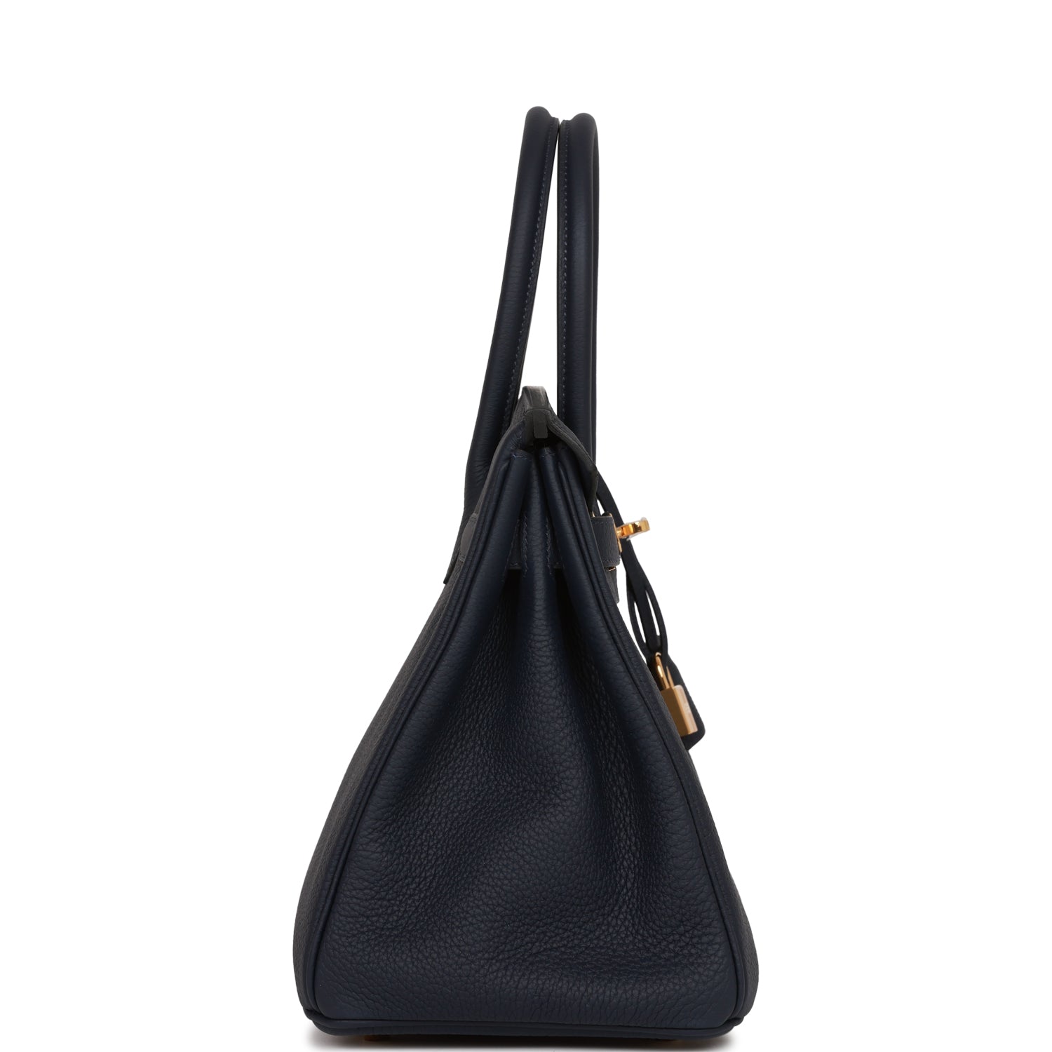 Hermes Special Order Hss Birkin Bleu Nuit Togo Gold Travel Bag