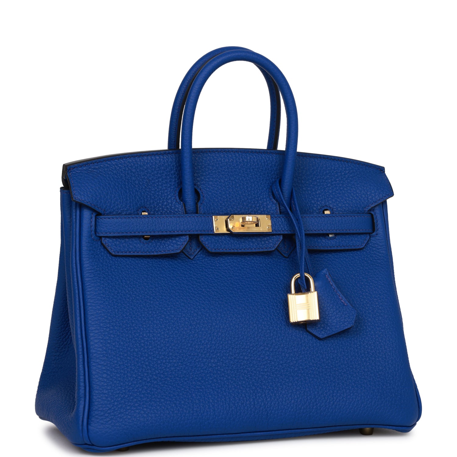 Hermes Birkin Bleu Royal Togo Hardware Handbag Gold Travel Bag Hardware 1