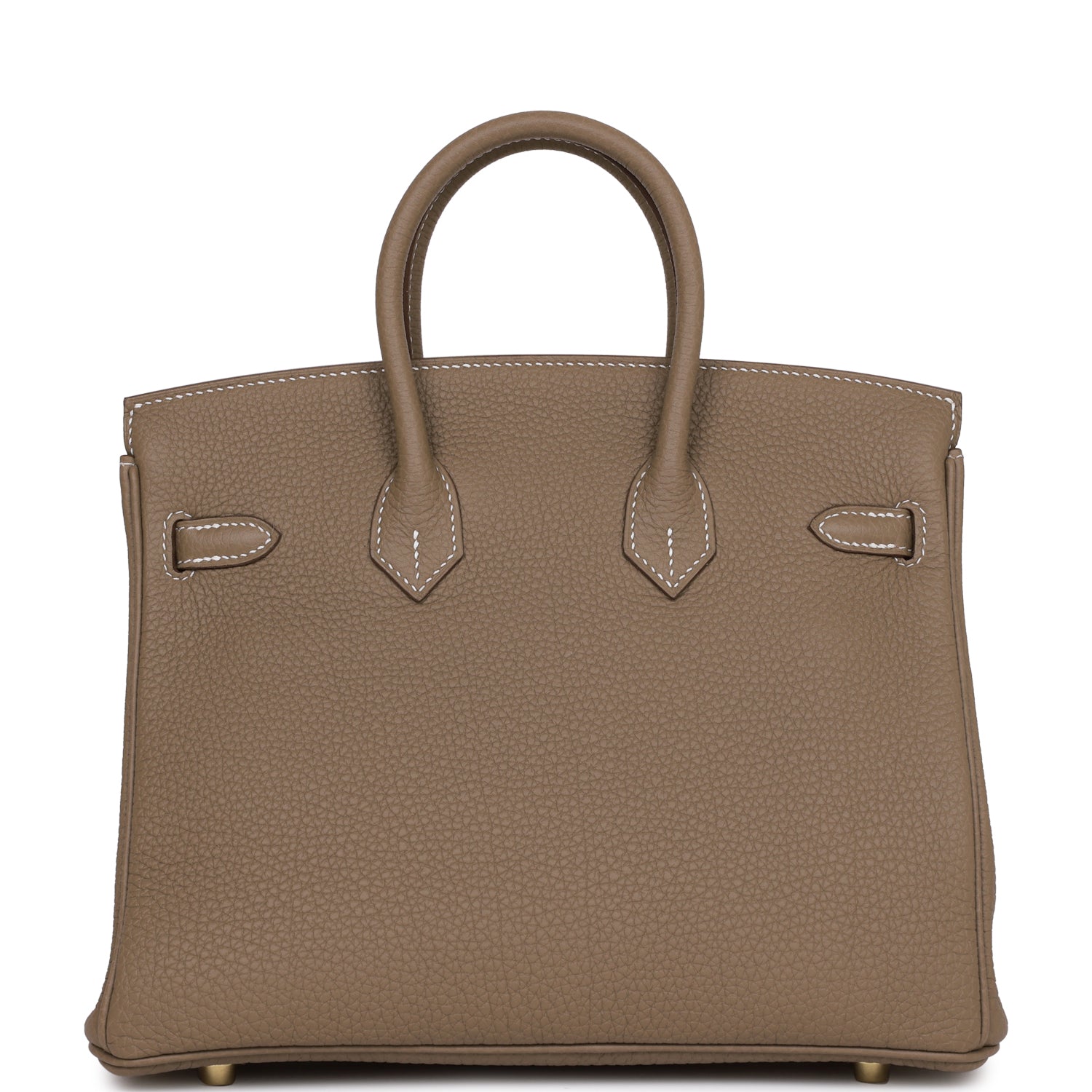 Hermes Birkin Etoupe Togo Hardware Handbag Gold Travel Bag 13