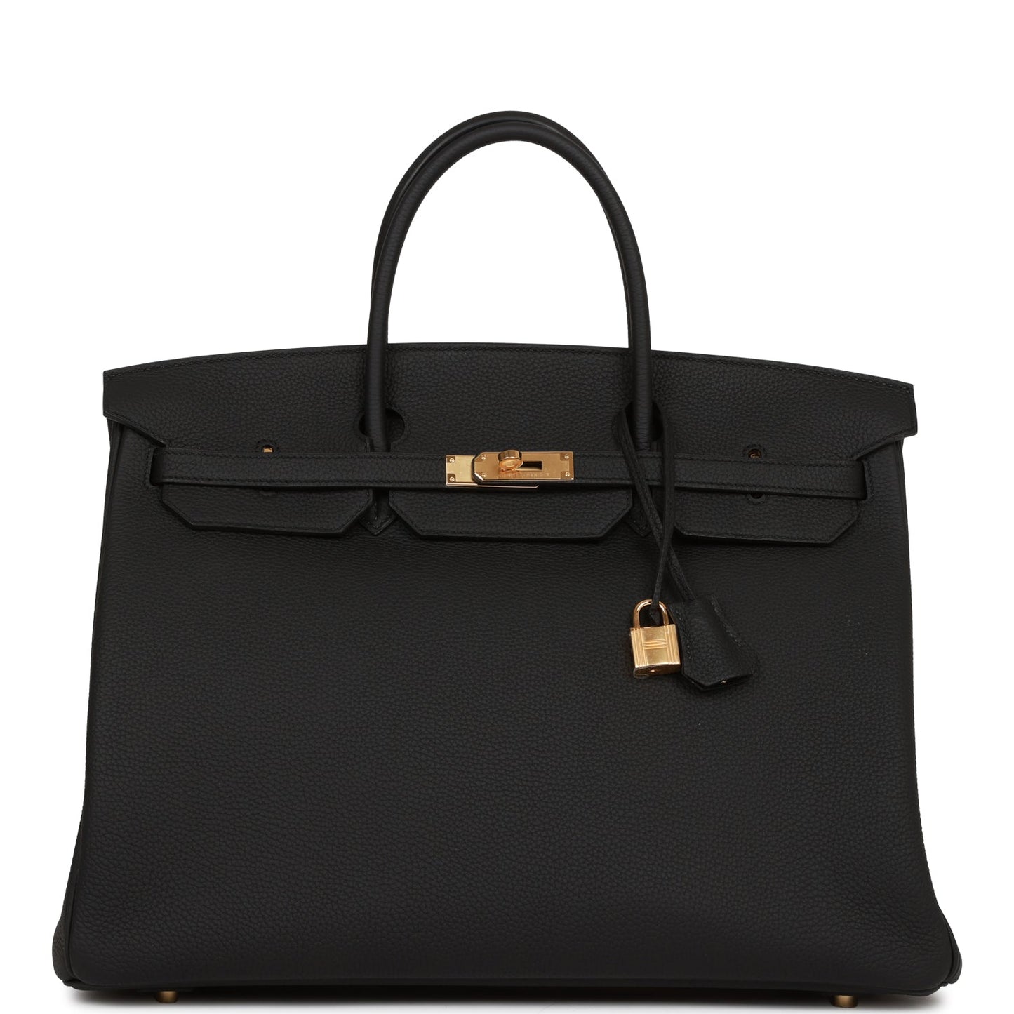 Hermes Birkin Togo Hardware Handbag Black Gold Travel Bag Hardware 2