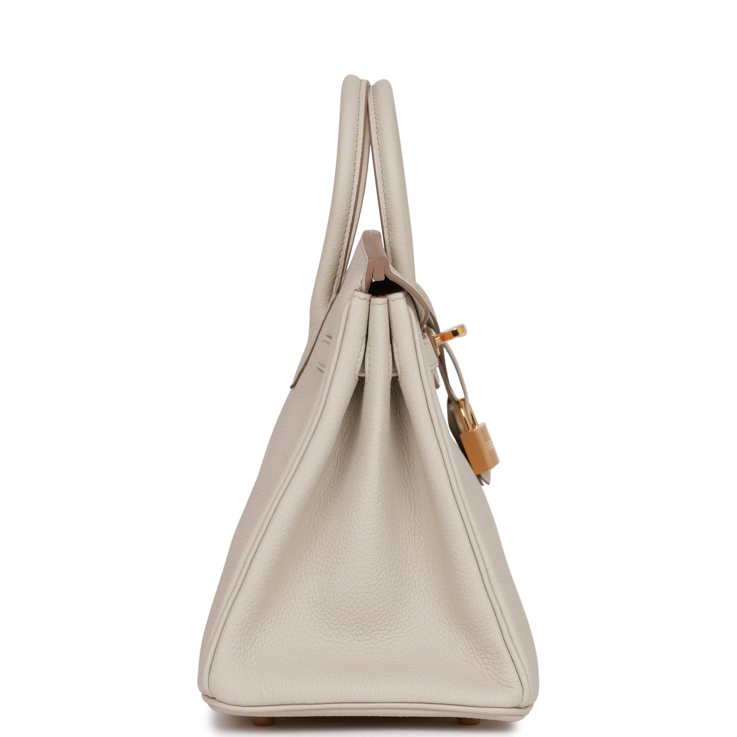 Hermes Birkin Beton Togo Hardware Handbag Gold Travel Bag 3