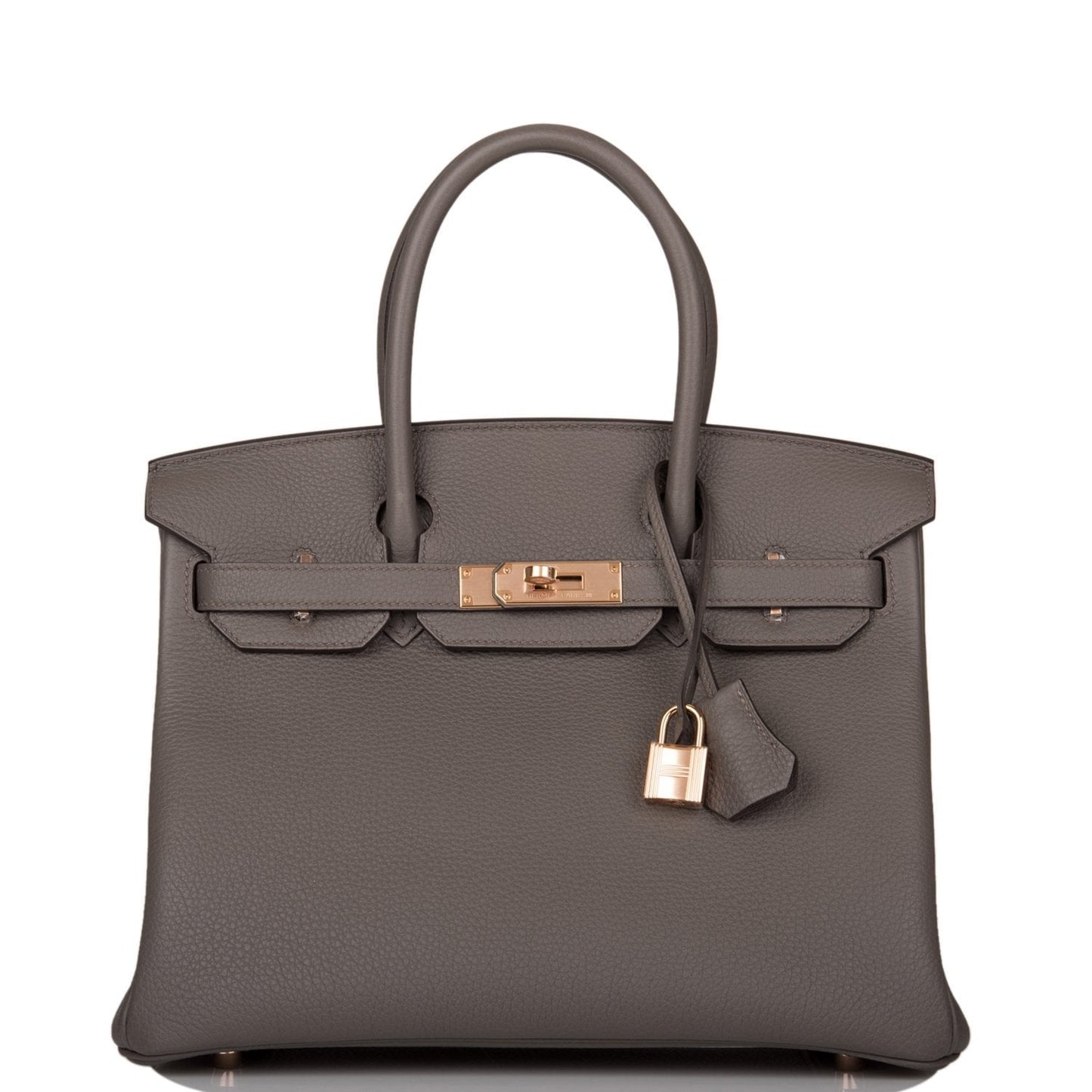 Hermes Birkin Etain Togo Rose Hardware Handbag Gold Travel Bag Hardware 1