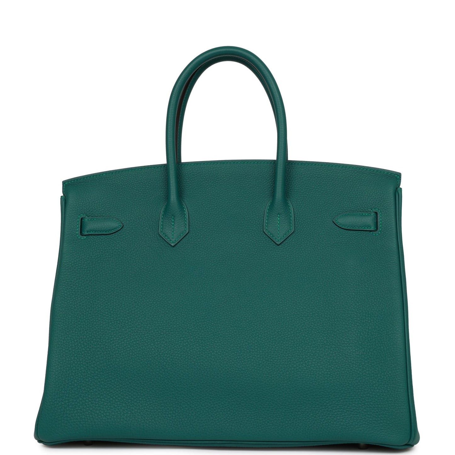 Hermes Birkin Malachite Togo Palladium Hardware Handbag Travel Bag Palladium Hardware 2