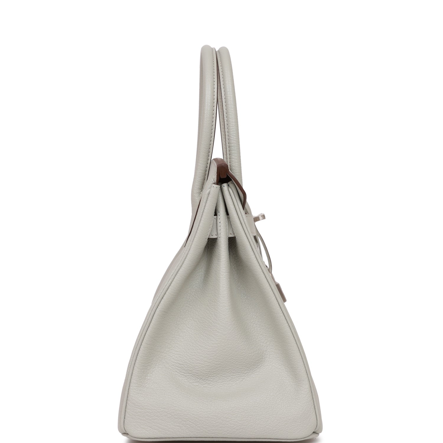 Hermes Special Order Hss Birkin Gris Perle Verso Travel Bag