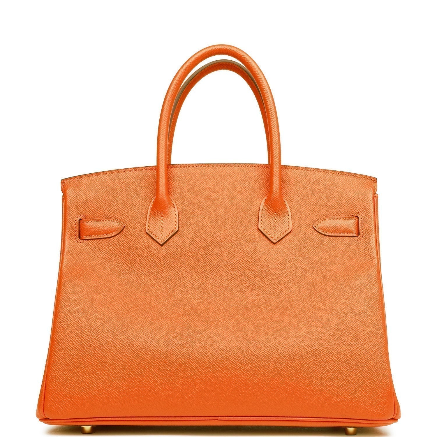 Hermes Birkin Feu Epsom Hardware Handbag Gold Travel Bag For Ki