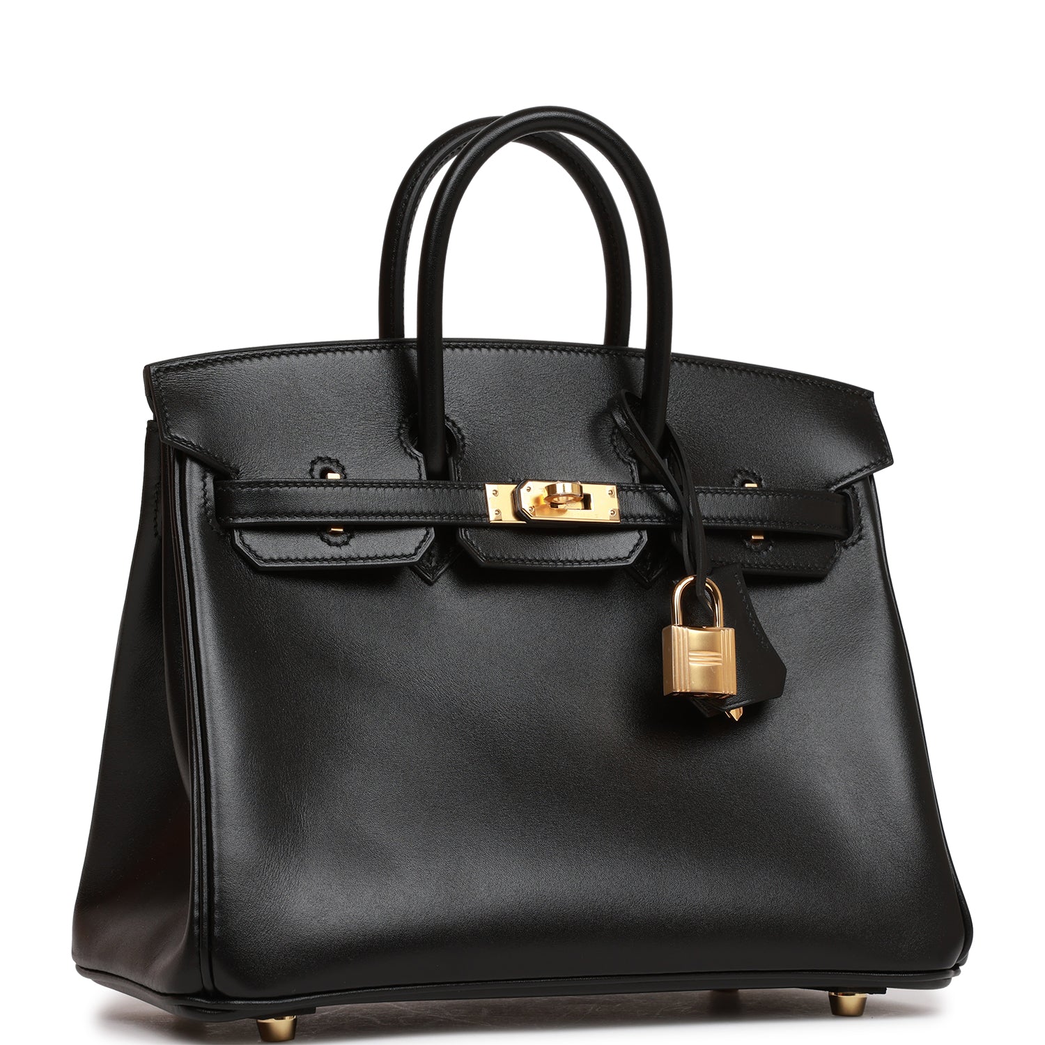 Hermes Birkin Tadelakt Hardware Handbag Black Gold Travel Bag