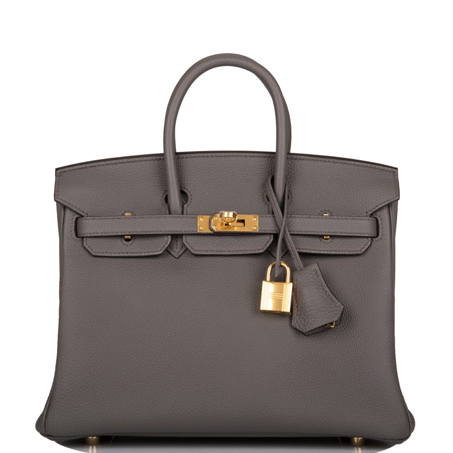 Hermes Birkin Etain Togo Hardware Handbag Gold Travel Bag