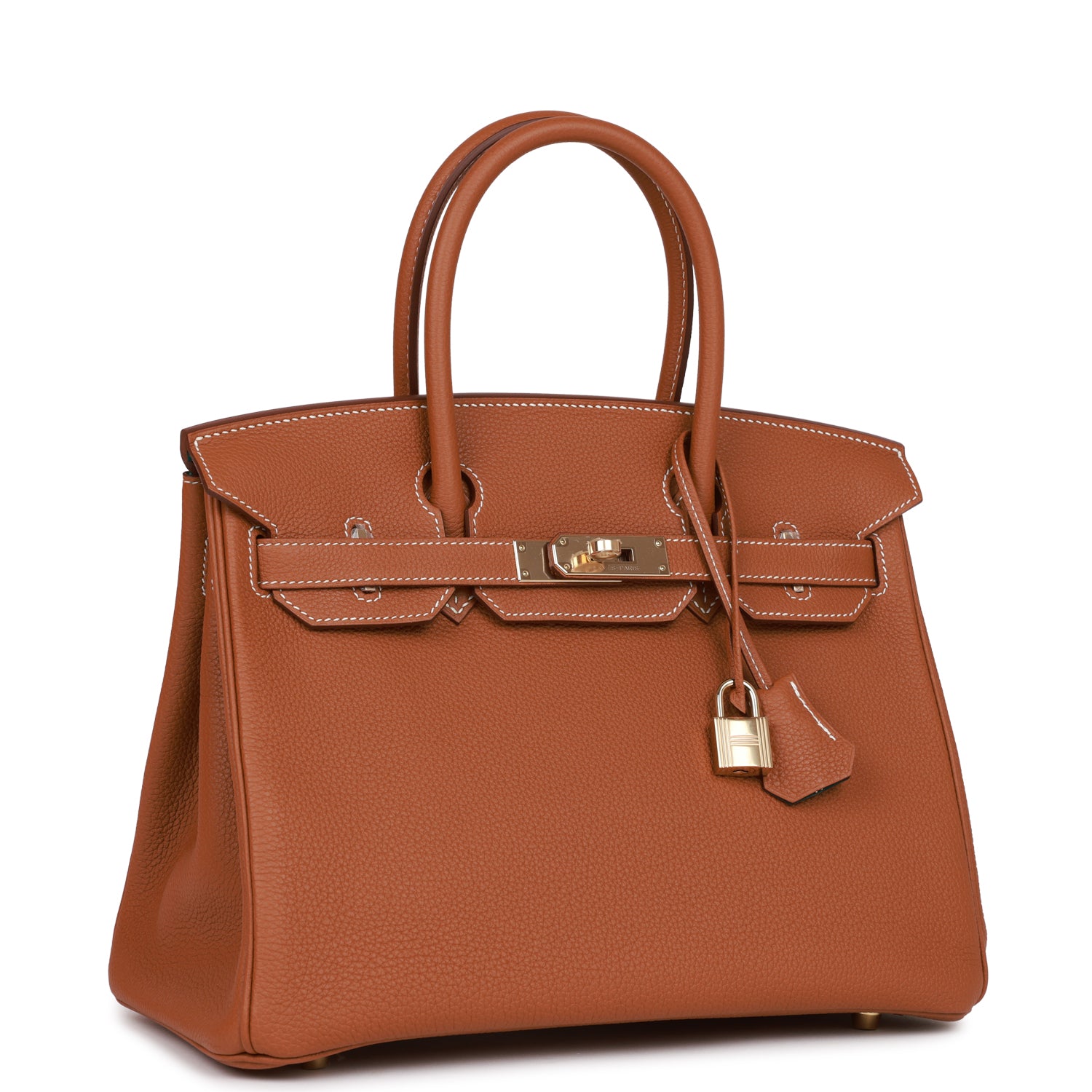 Hermes Special Order Hss Birkin Verso Togo Permabrass Gold Travel Bag