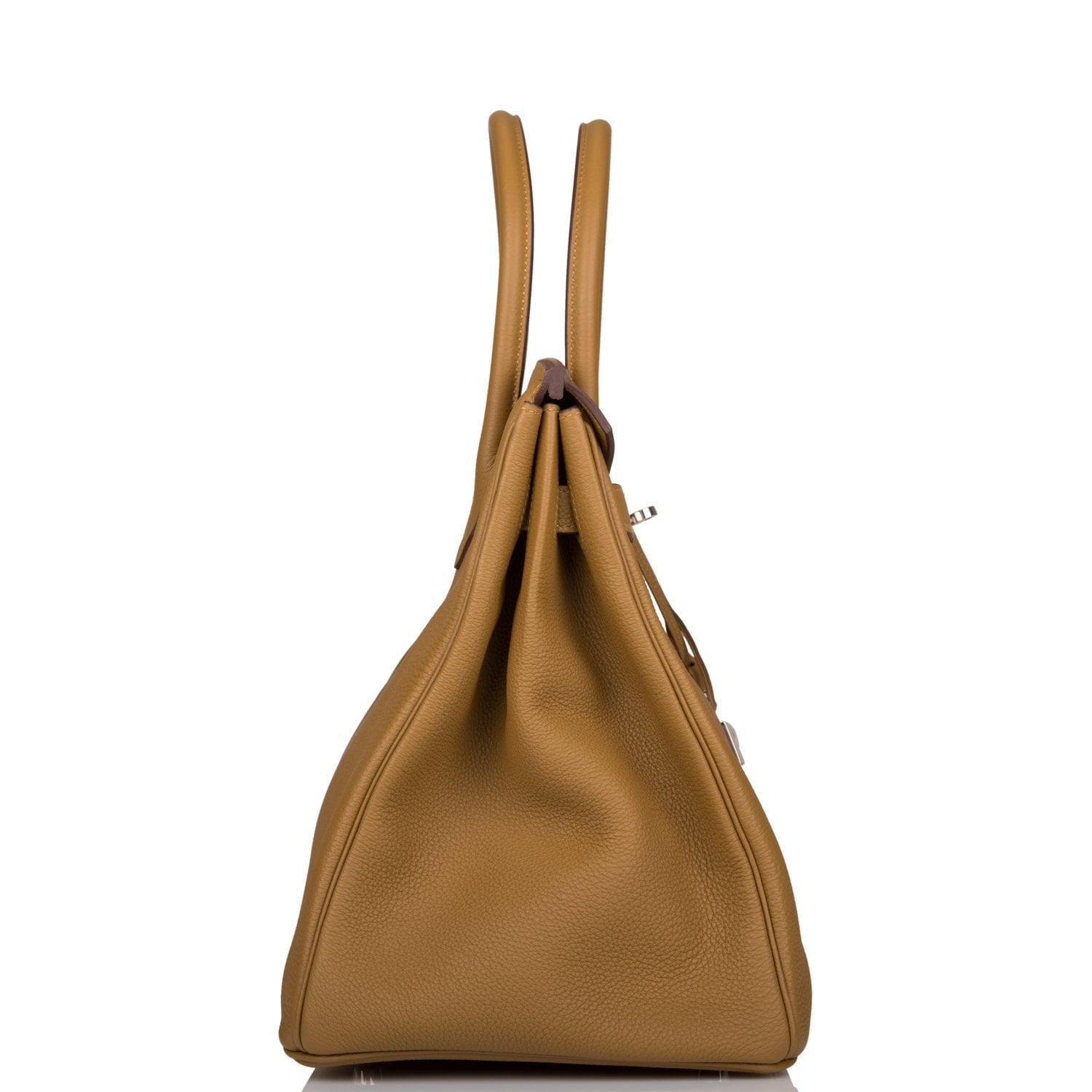 Hermes Birkin Bronze Or Togo Palladium Hardware Handbag Travel Bag