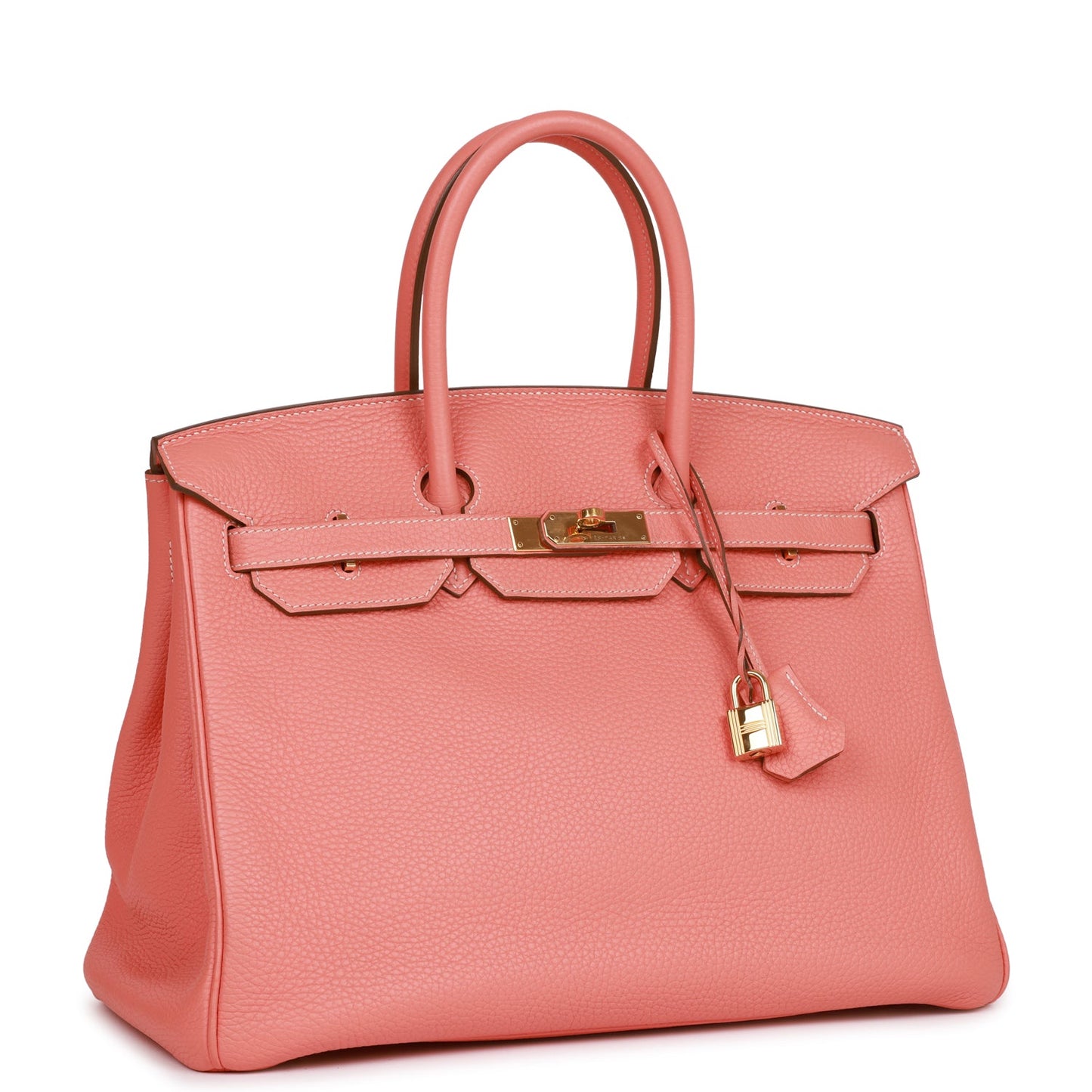 Hermes Birkin Crevette Togo Hardware Handbag Gold Travel Bag
