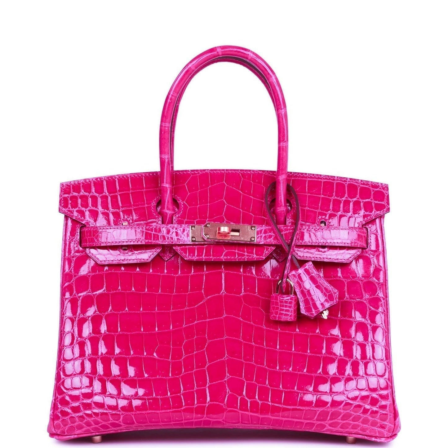 Hermes Special Order Hss Birkin Rose Scheherazade Shiny Niloticus Gold Travel Bag