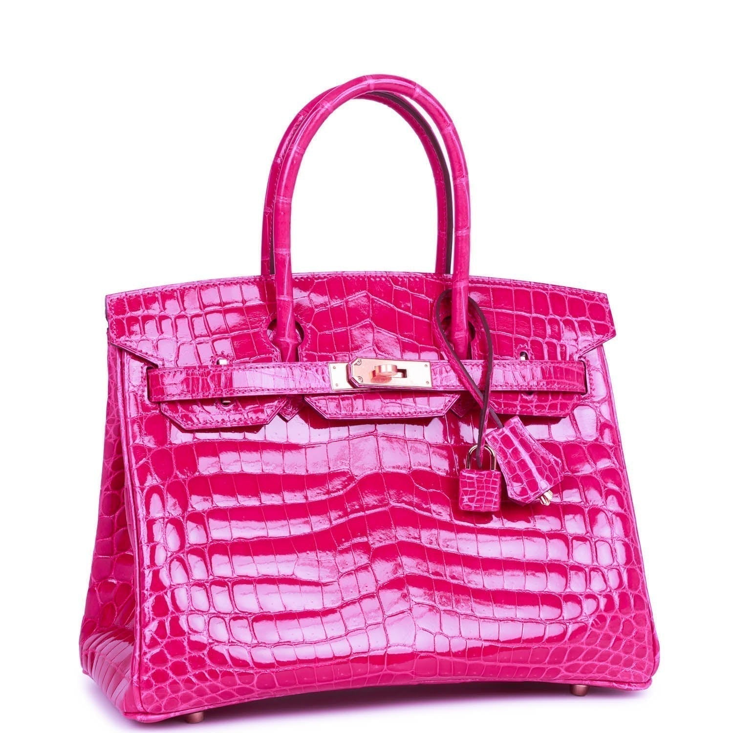Hermes Special Order Hss Birkin Rose Scheherazade Shiny Niloticus Gold Travel Bag