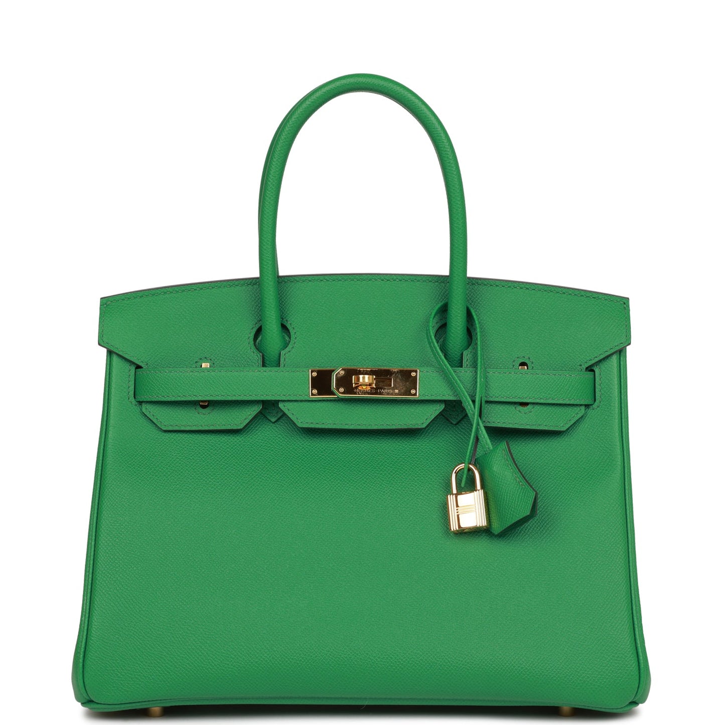 Hermes Birkin Cactus Epsom Hardware Handbag Gold Travel Bag