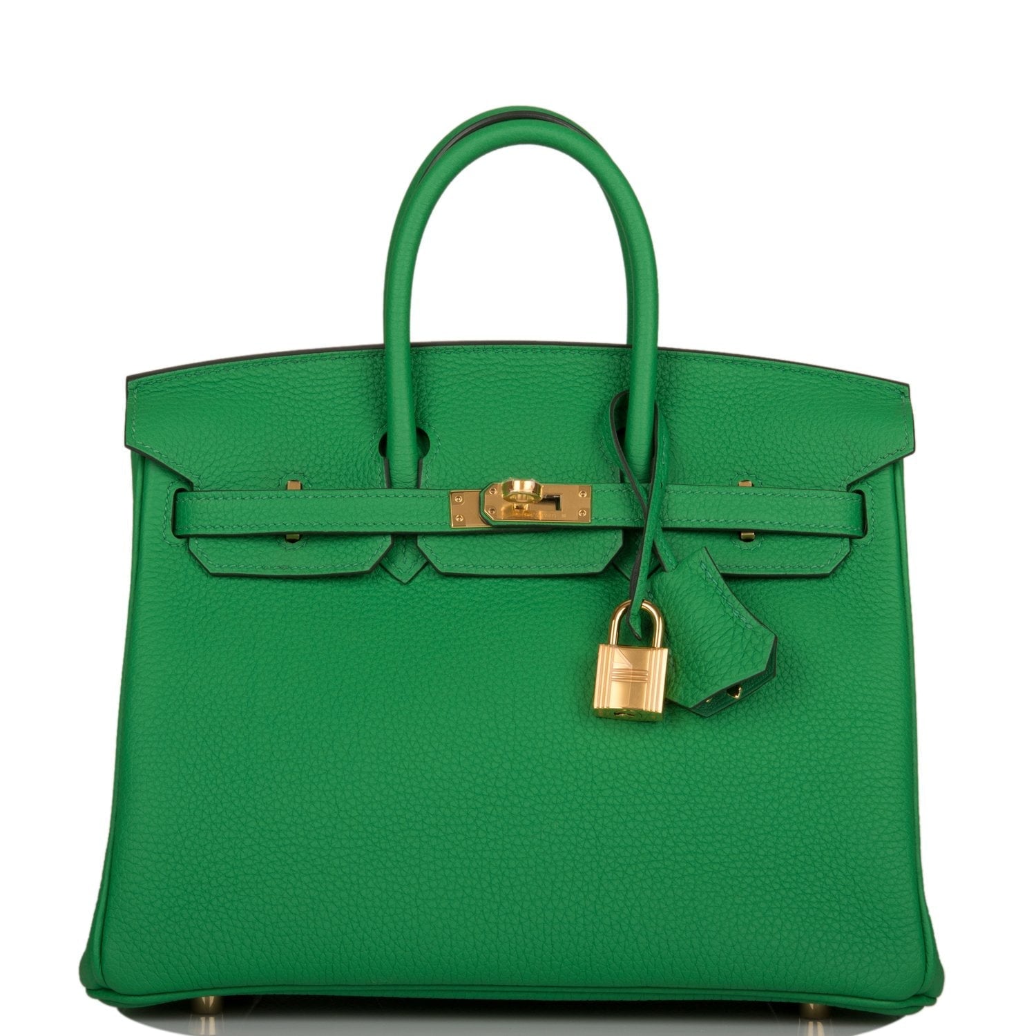 Hermes Birkin Bambou Togo Hardware Handbag Gold Travel Bag Gold Hardware