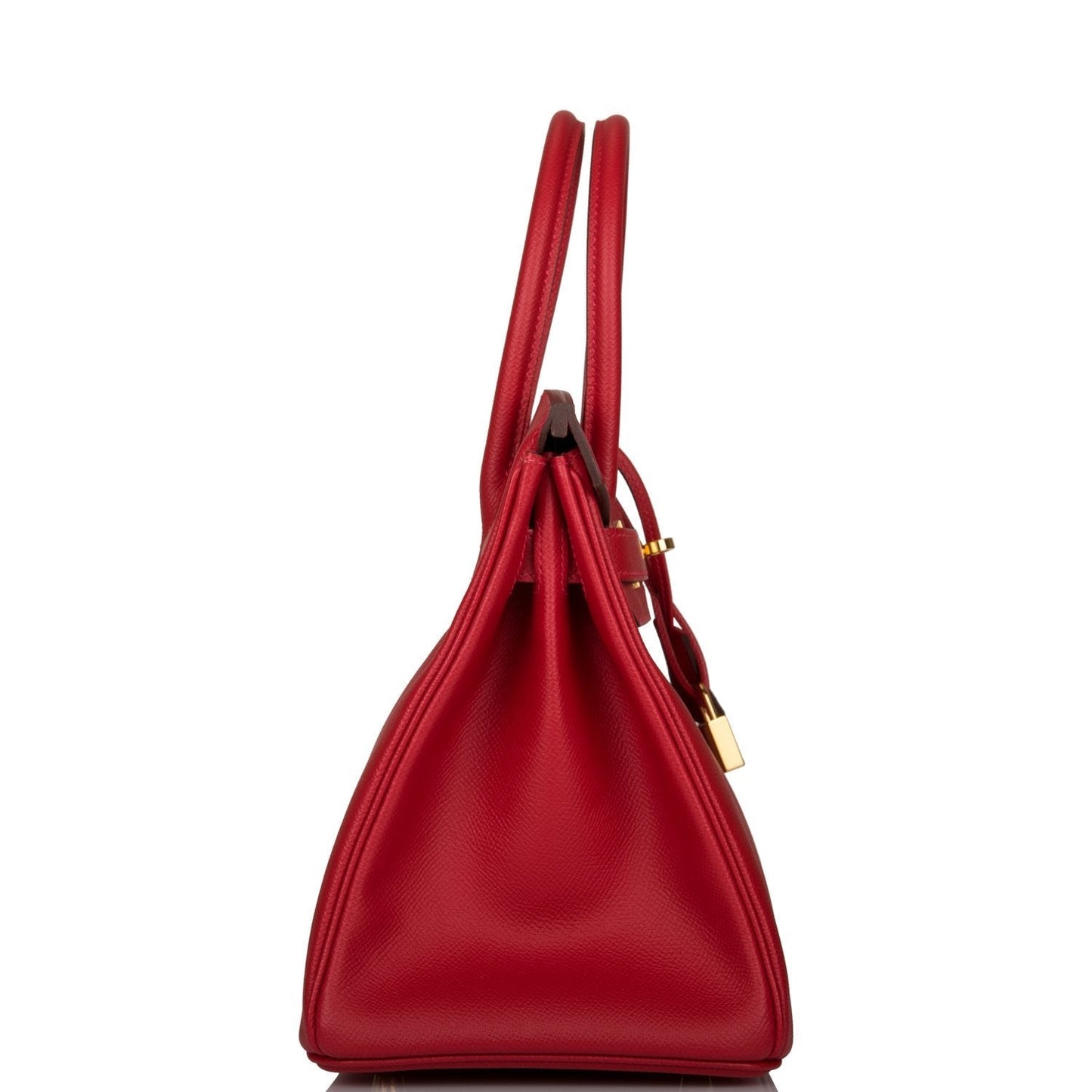 Hermes Birkin Rouge Cas Ue Epsom Hardware Handbag Gold Travel Bag 5