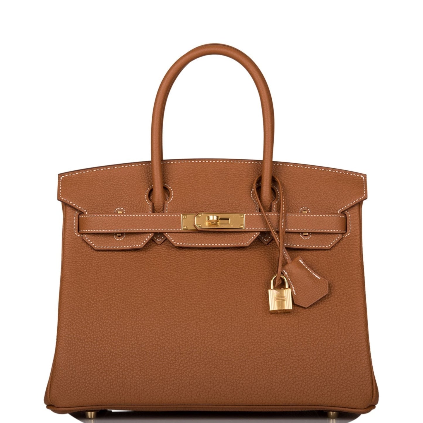 Hermes Birkin Togo Hardware Handbag Gold Travel Bag 33