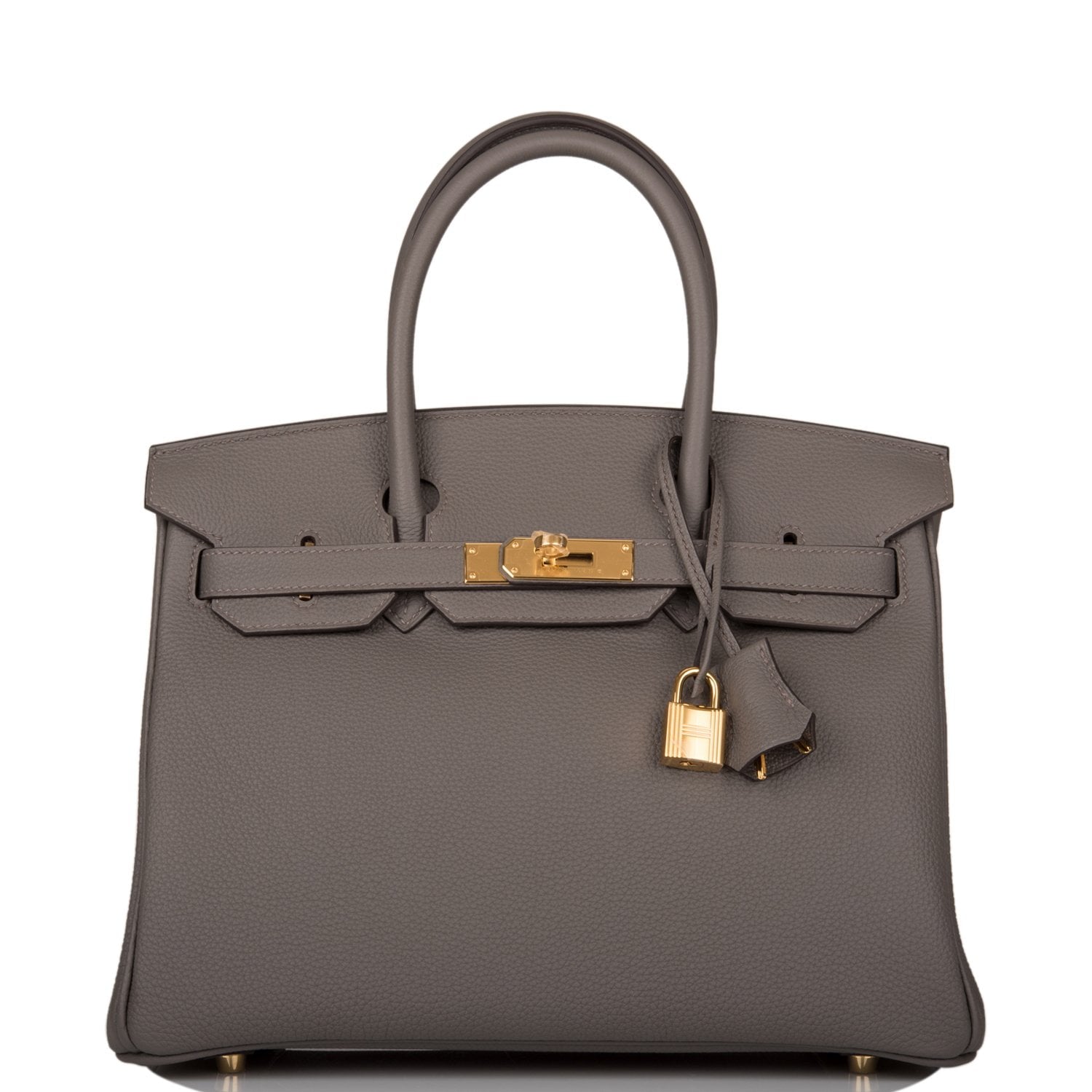 Hermes Birkin Etain Togo Hardware Handbag Gold Travel Bag Gold Hardware