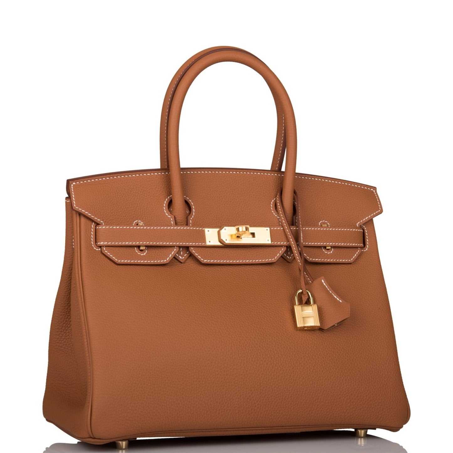 Hermes Birkin Togo Hardware Handbag Gold Travel Bag 31
