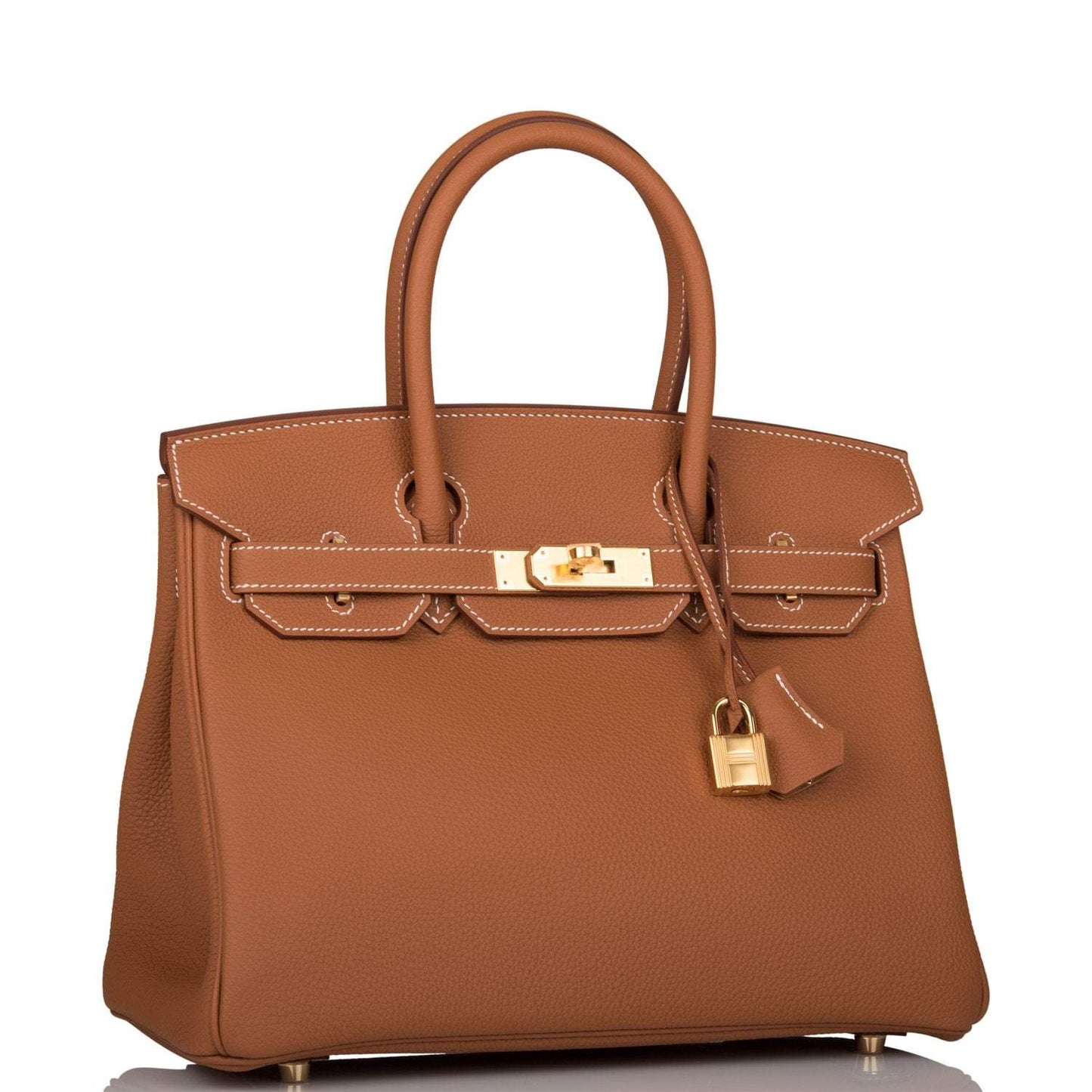 Hermes Birkin Togo Hardware Handbag Gold Travel Bag 32