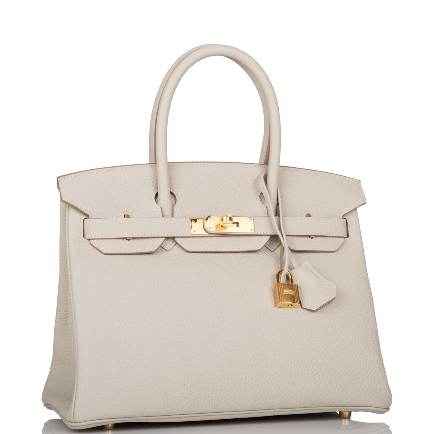 Hermes Birkin Gris Perle Togo Hardware Handbag Gold Travel Bag Hardware 1