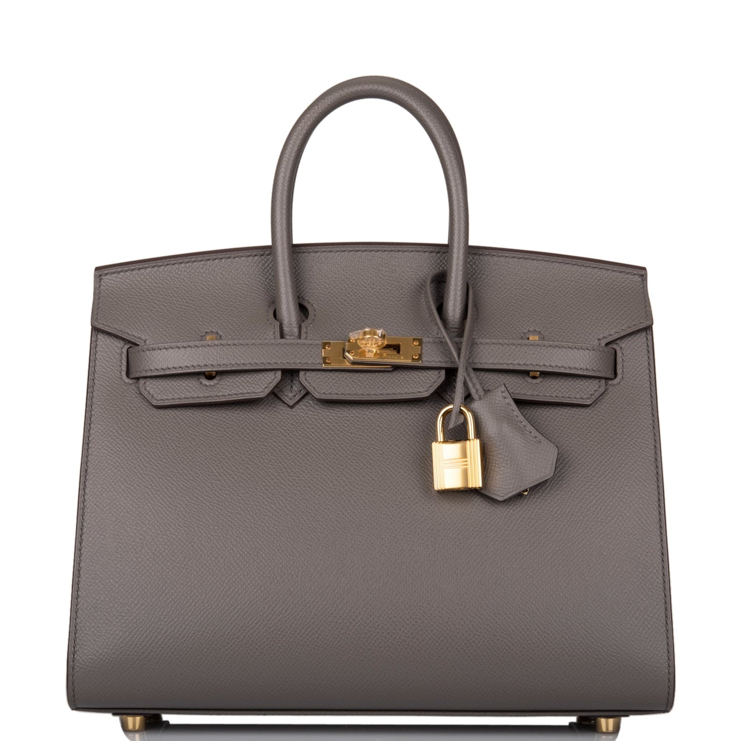 Hermes Birkin Sellier Etain Epsom Hardware Handbag Gold Travel Bag 3