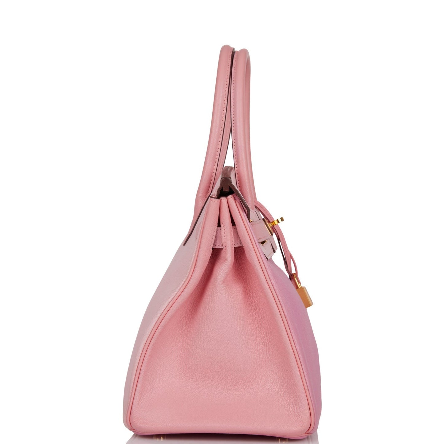 Hermes Special Order Hss Birkin Bubblegum Rose Confetti Gold Travel Bag