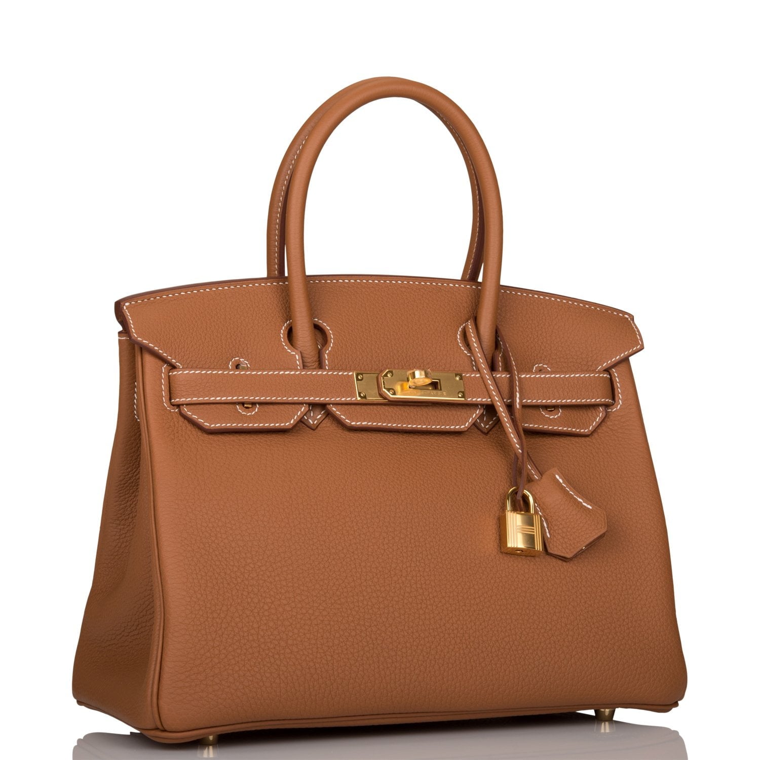 Hermes Birkin Togo Hardware Handbag Gold Travel Bag 34