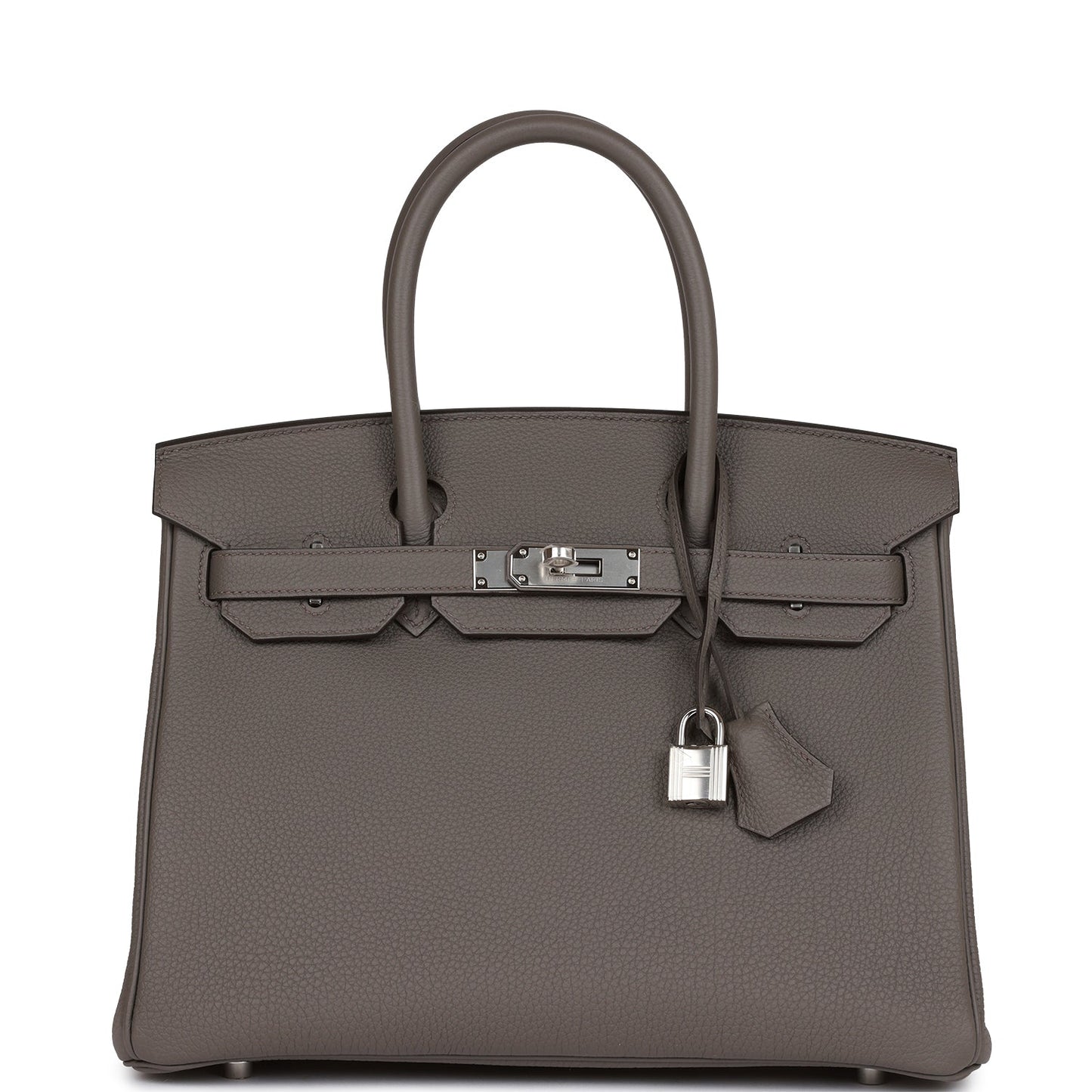 Hermes Birkin Etain Togo Palladium Hardware Handbag Travel Bag Palladium Hardware 3
