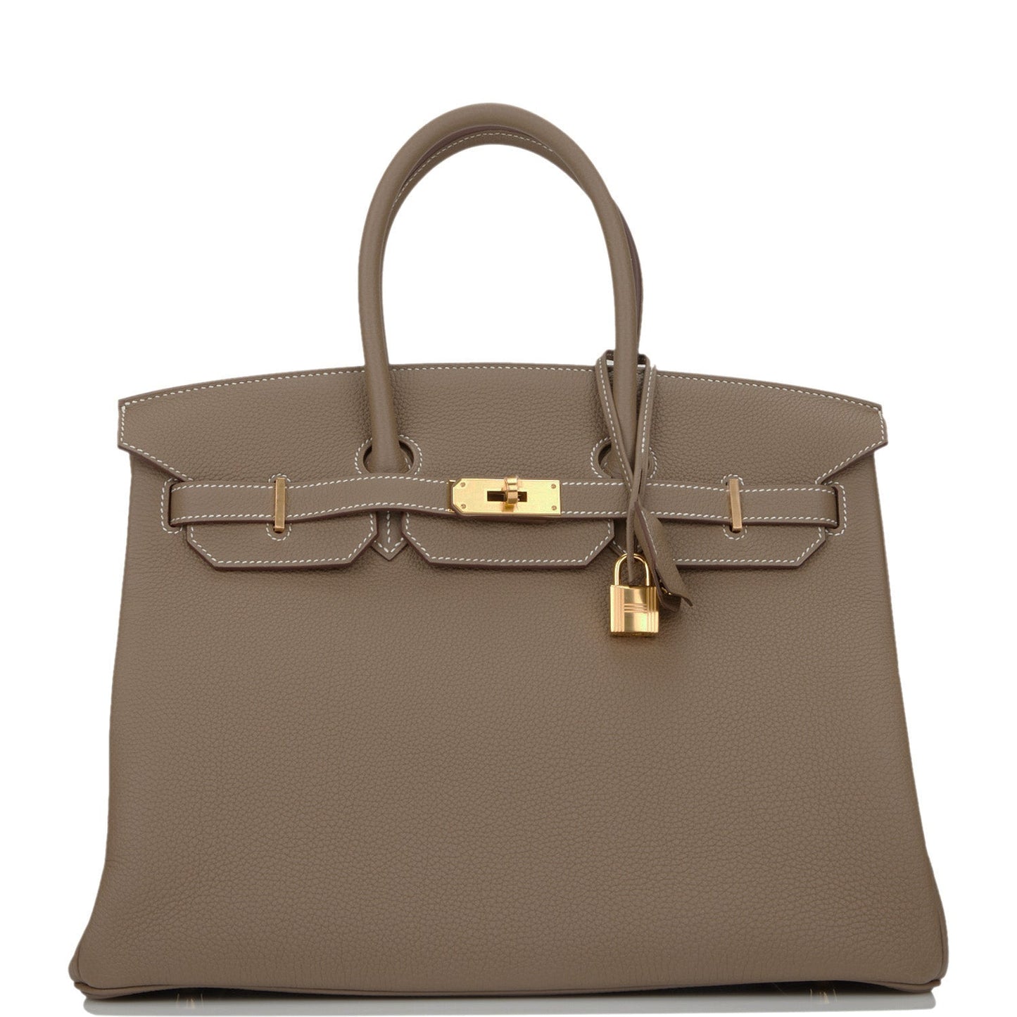 Hermes Birkin Etoupe Togo Hardware Handbag Gold Travel Bag Hardware 2