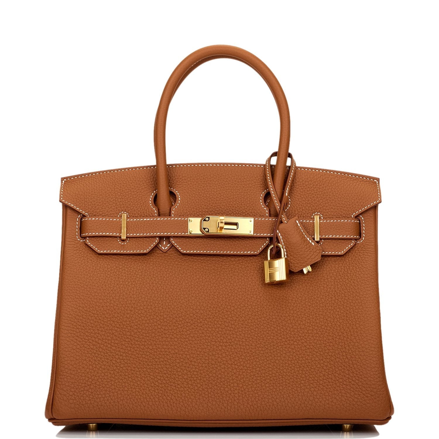 Hermes Birkin Togo Hardware Handbag Gold Travel Bag 35