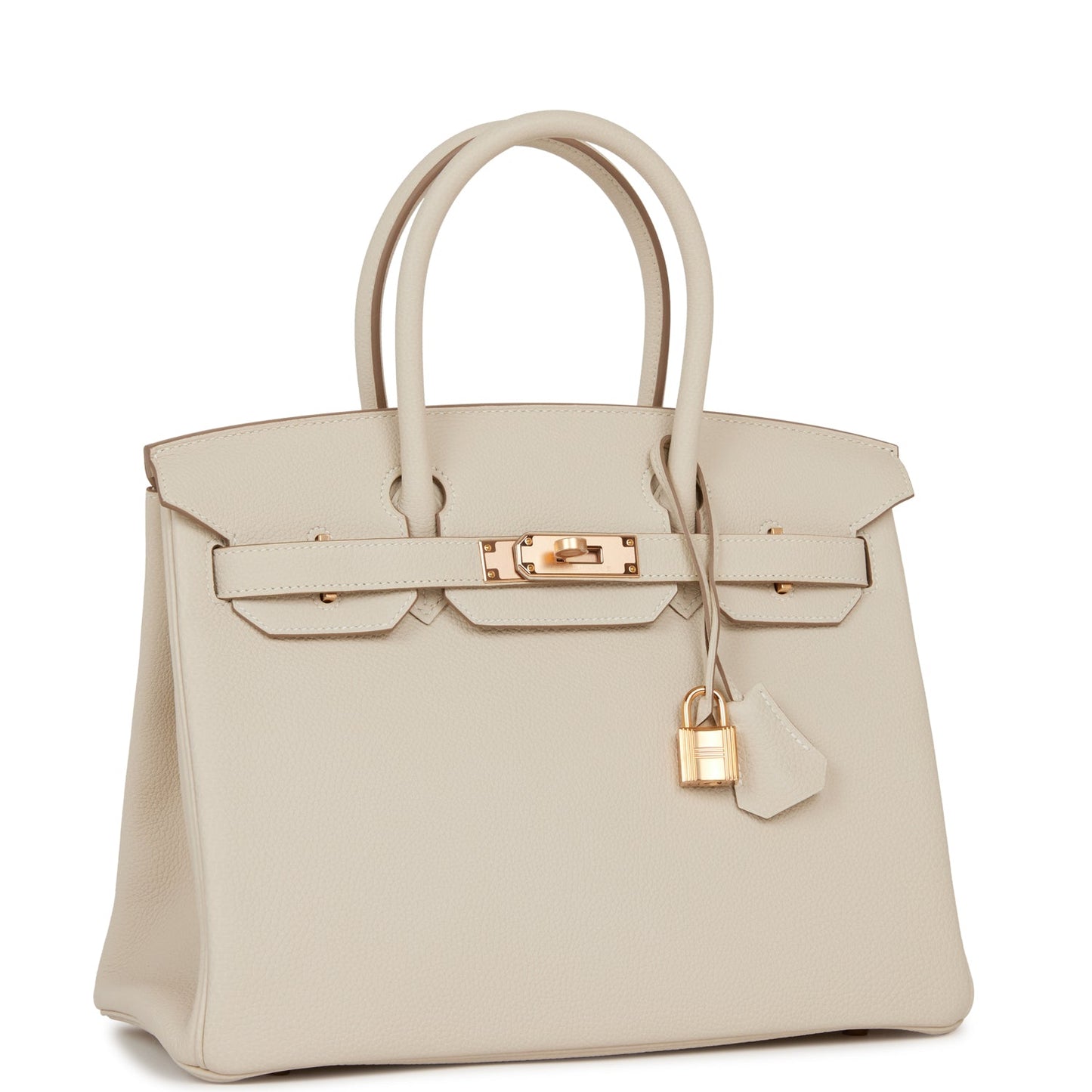 Hermes Birkin Craie Togo Rose Hardware Handbag Gold Travel Bag Hardware 1