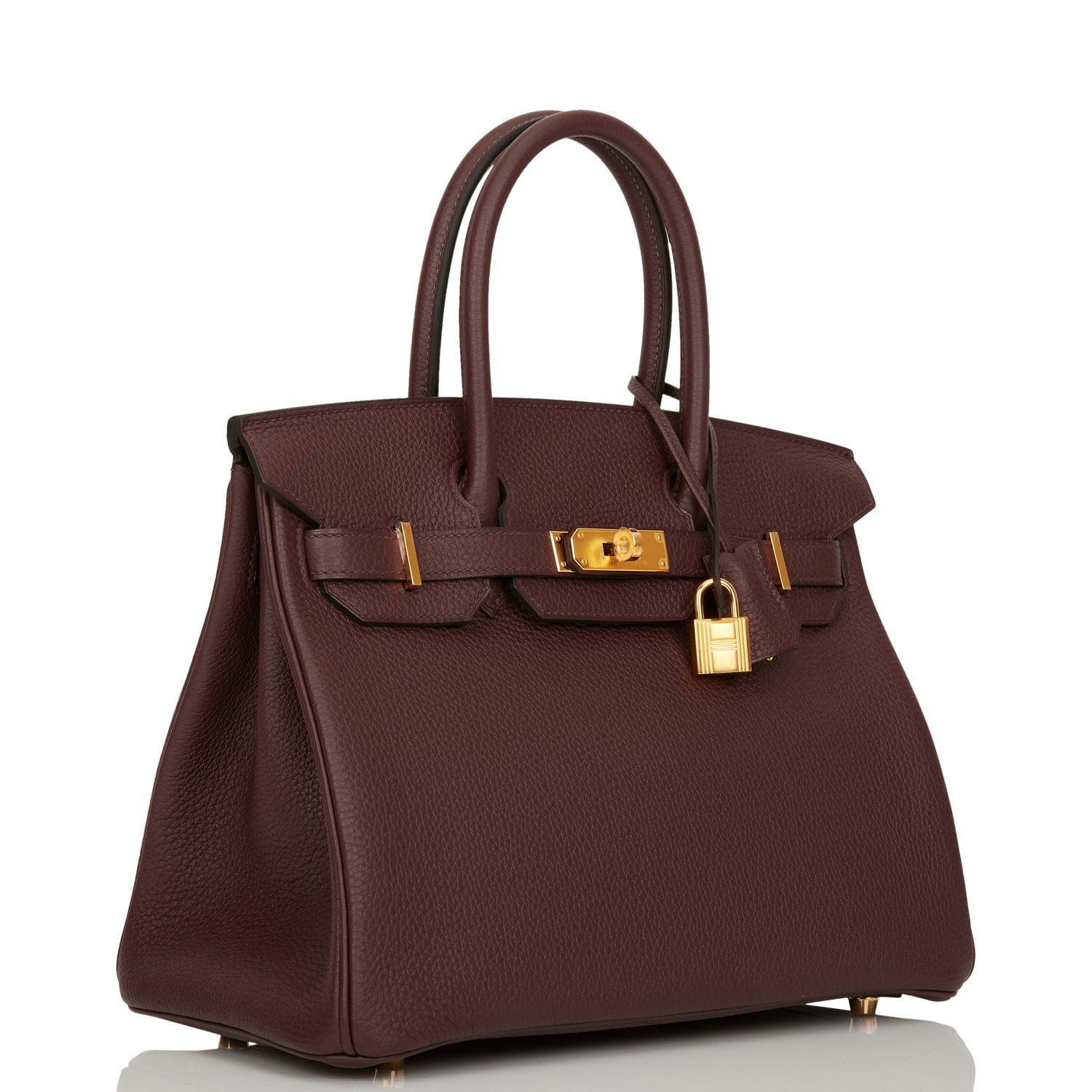 Hermes Birkin Rouge Sellier Togo Hardware Handbag Gold Travel Bag Hardware 1