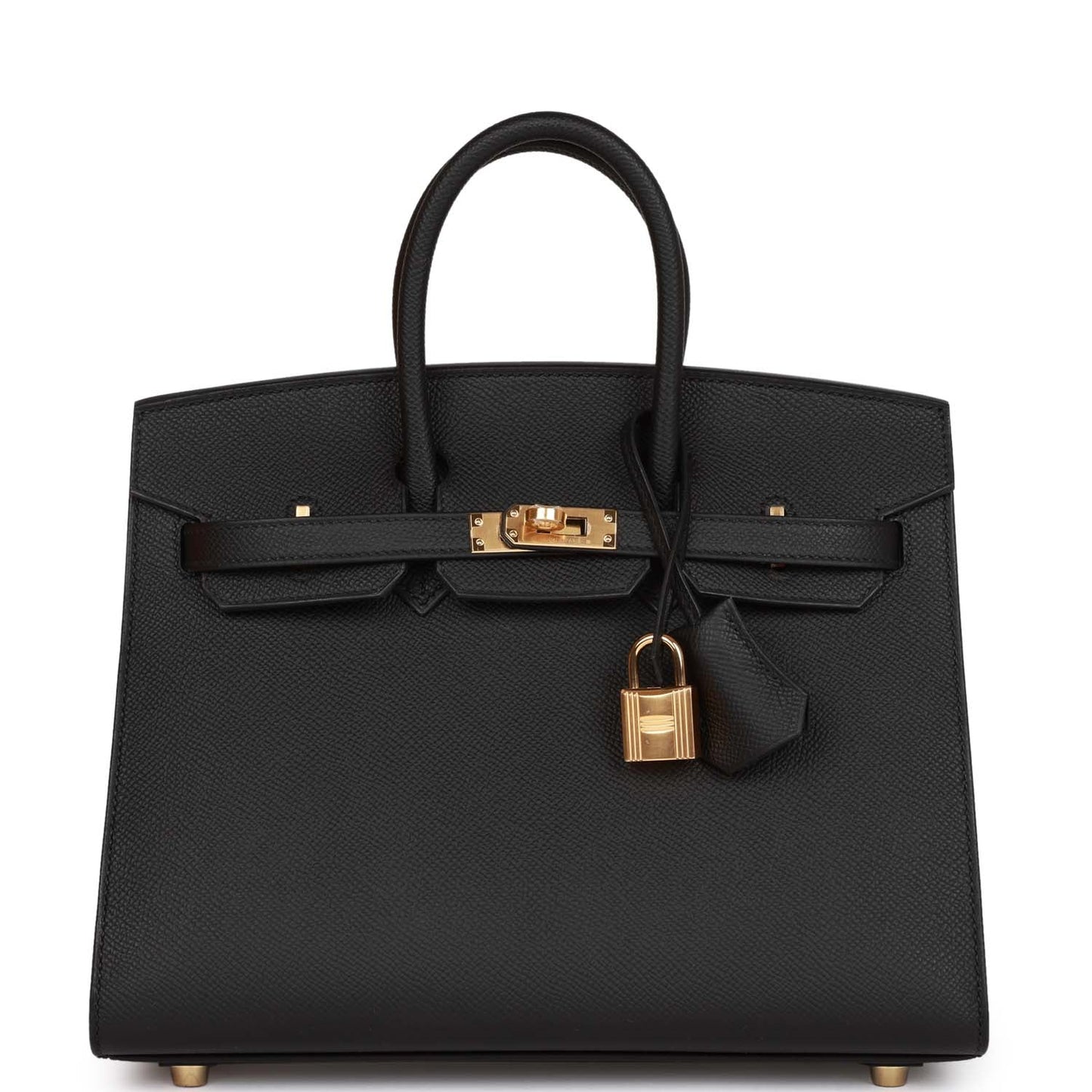 Hermes Birkin Sellier Epsom Hardware Handbag Black Gold Travel Bag Hardware 3