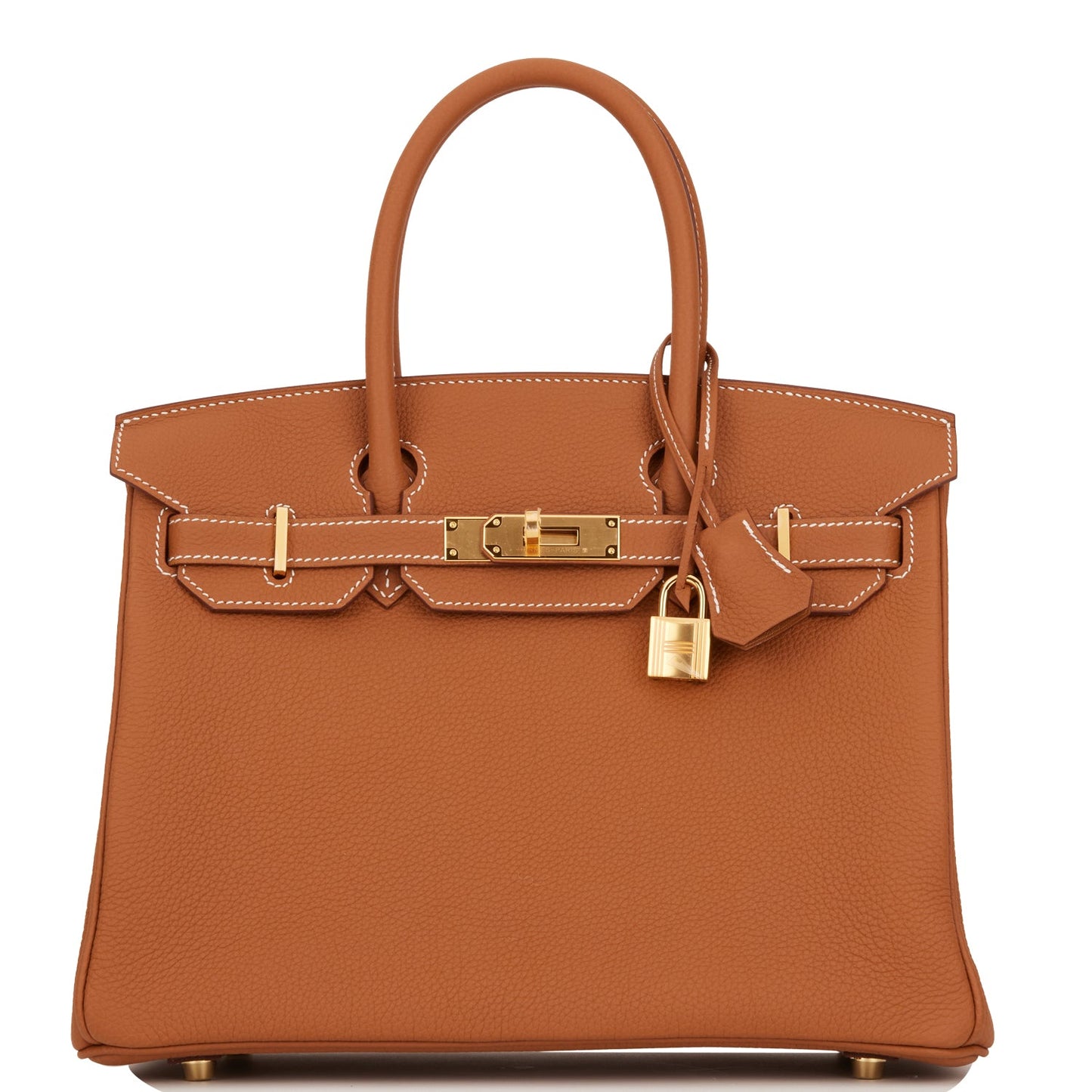 Hermes Birkin Togo Hardware Handbag Gold Travel Bag 37