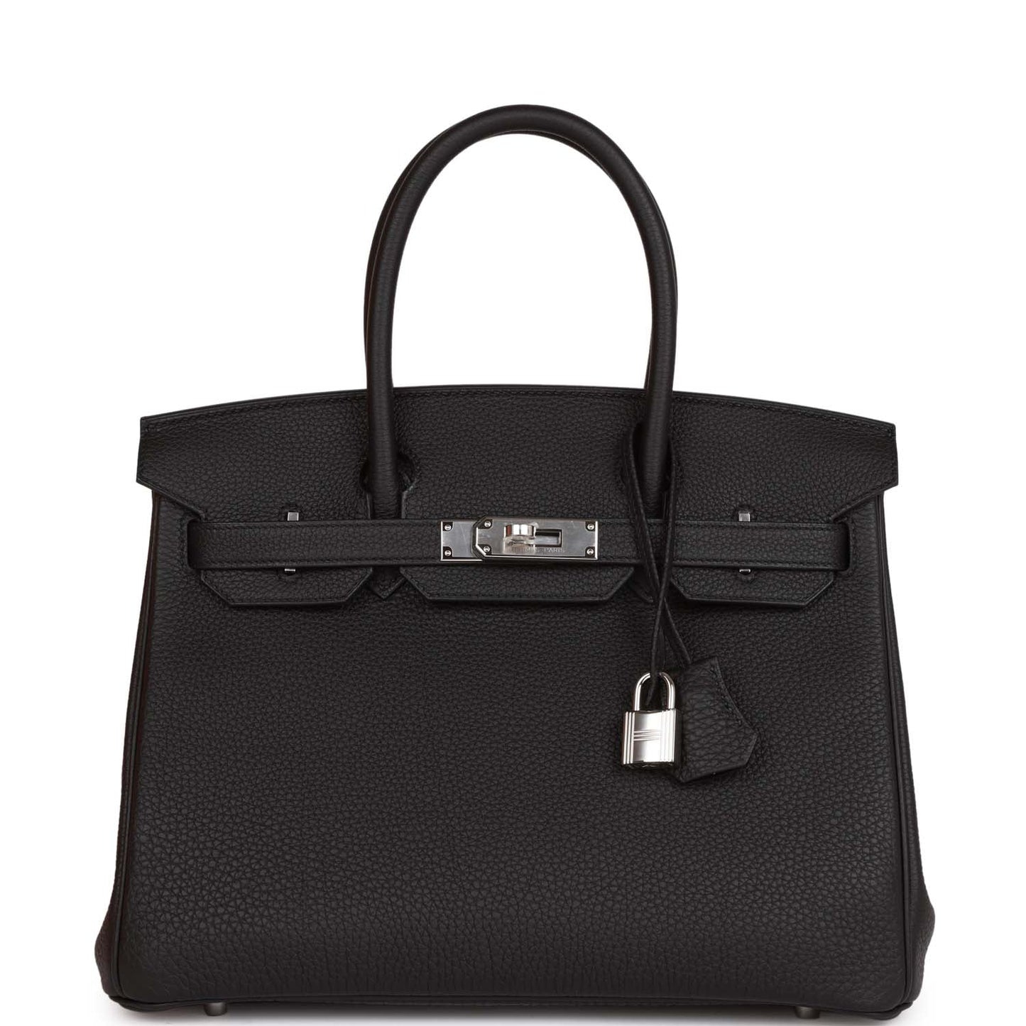 Hermes Birkin Togo Palladium Hardware Handbag Black Travel Bag Palladium Hardware 19