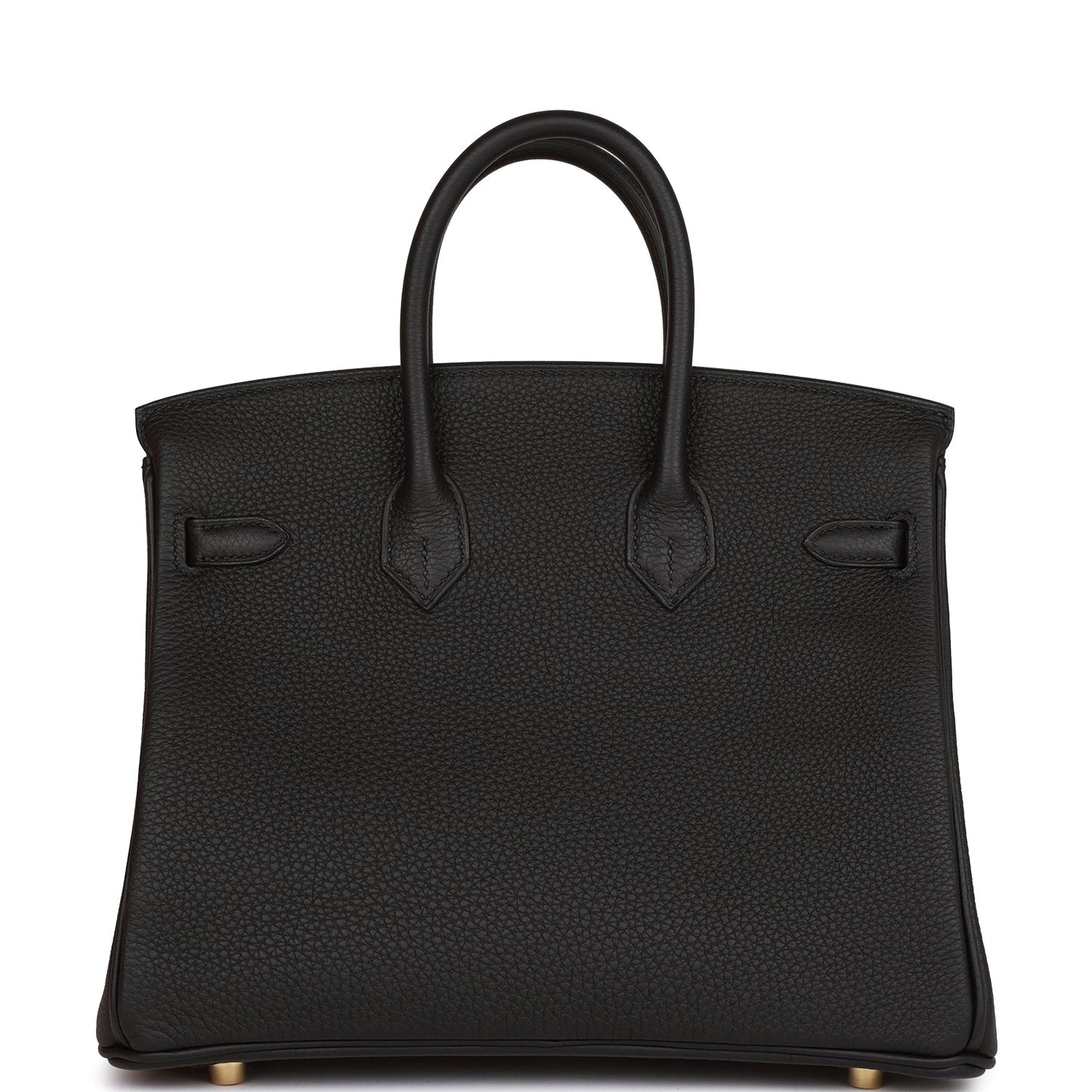 Hermes Birkin Togo Hardware Handbag Black Gold Travel Bag 43