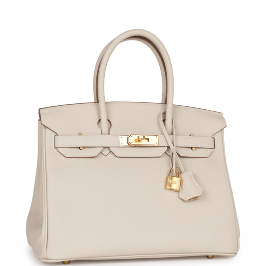 Hermes Birkin Craie Togo Hardware Handbag Gold Travel Bag Gold Hardware 4