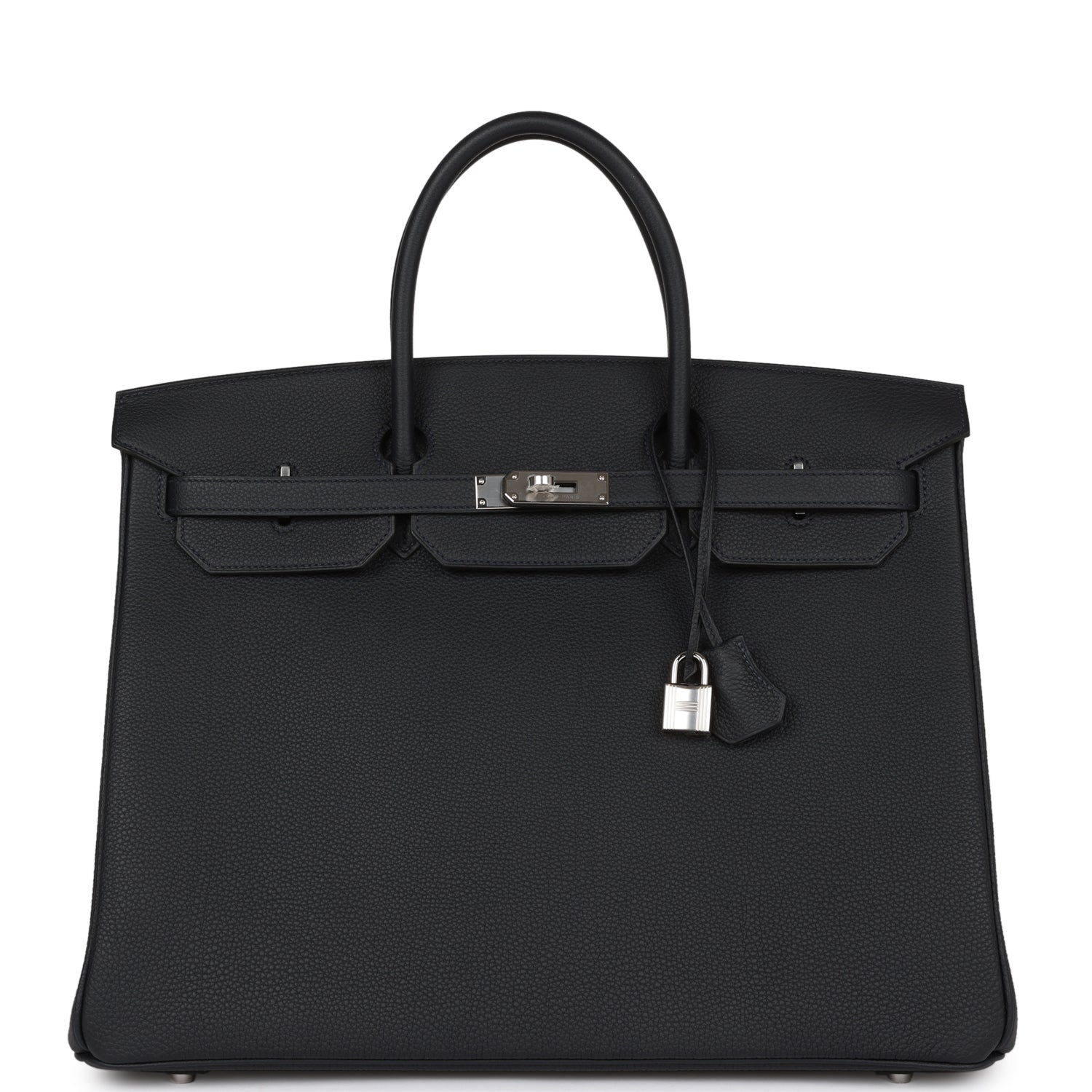 Hermes Birkin Caban Togo Palladium Hardware Handbag Travel Bag